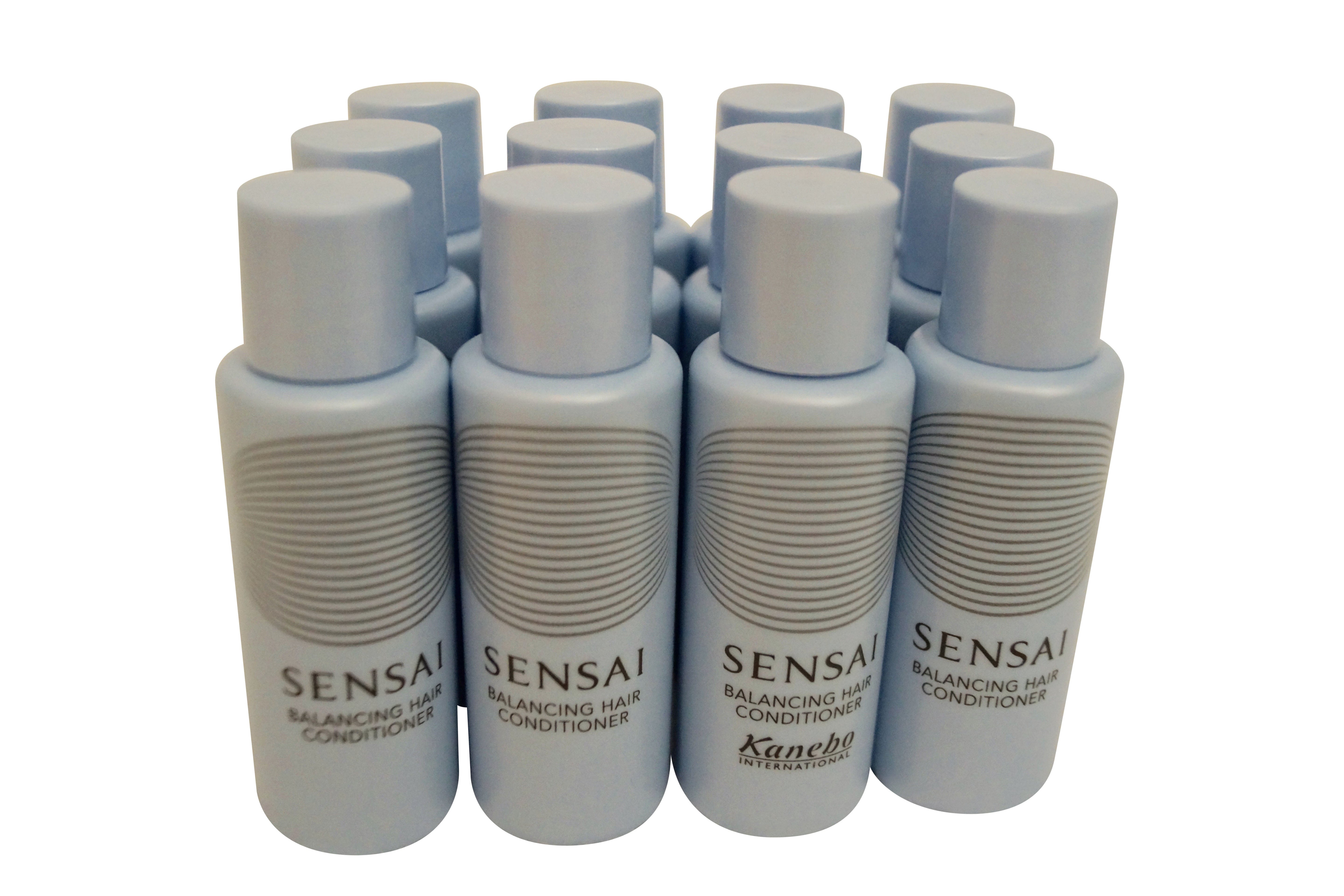 Sensai Balancing Hair Conditioner Travel Set, 0.51 Oz x 12