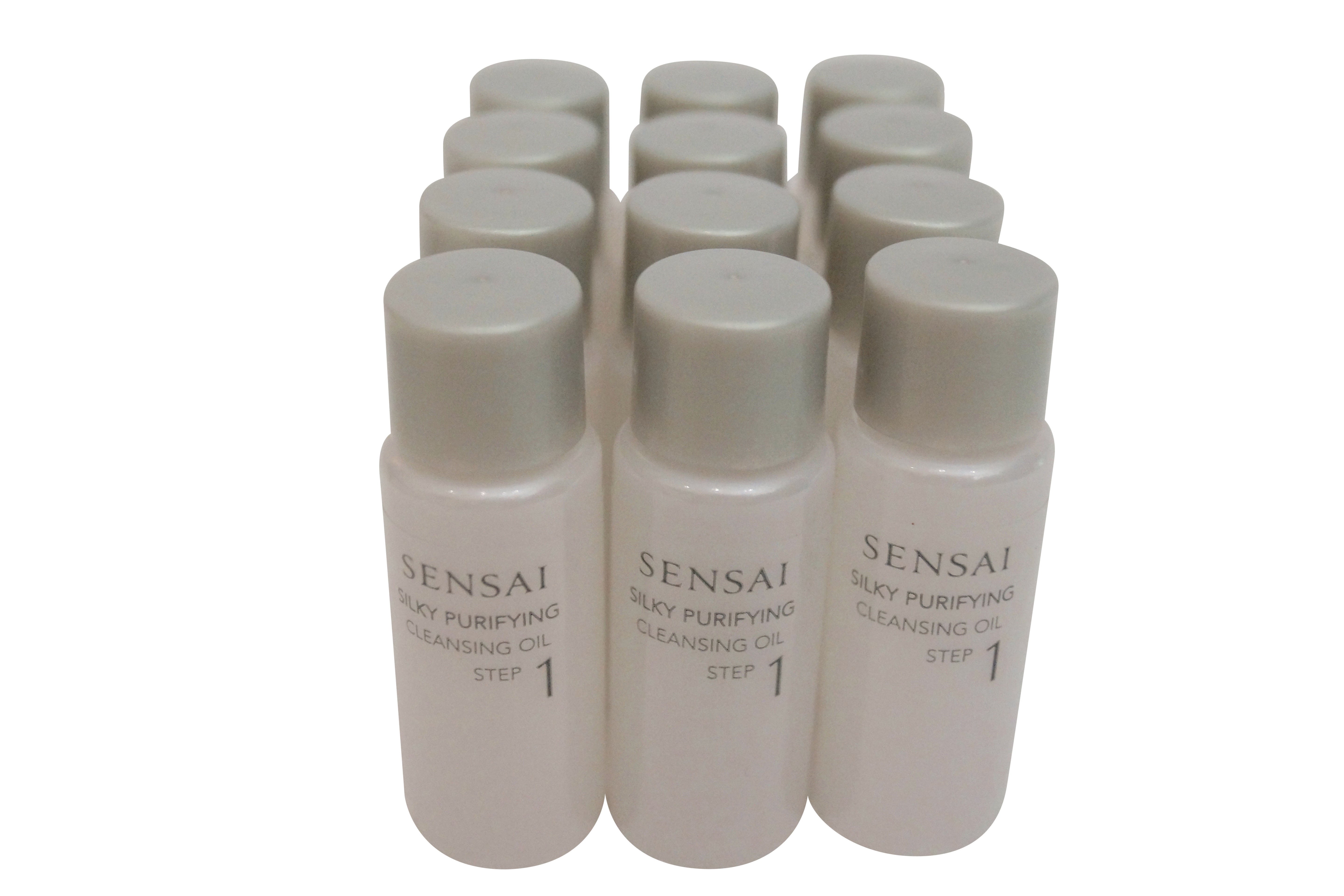 Sensai Silk Purifying Cleansing Oil Travel Set, 0.27 Oz x 12