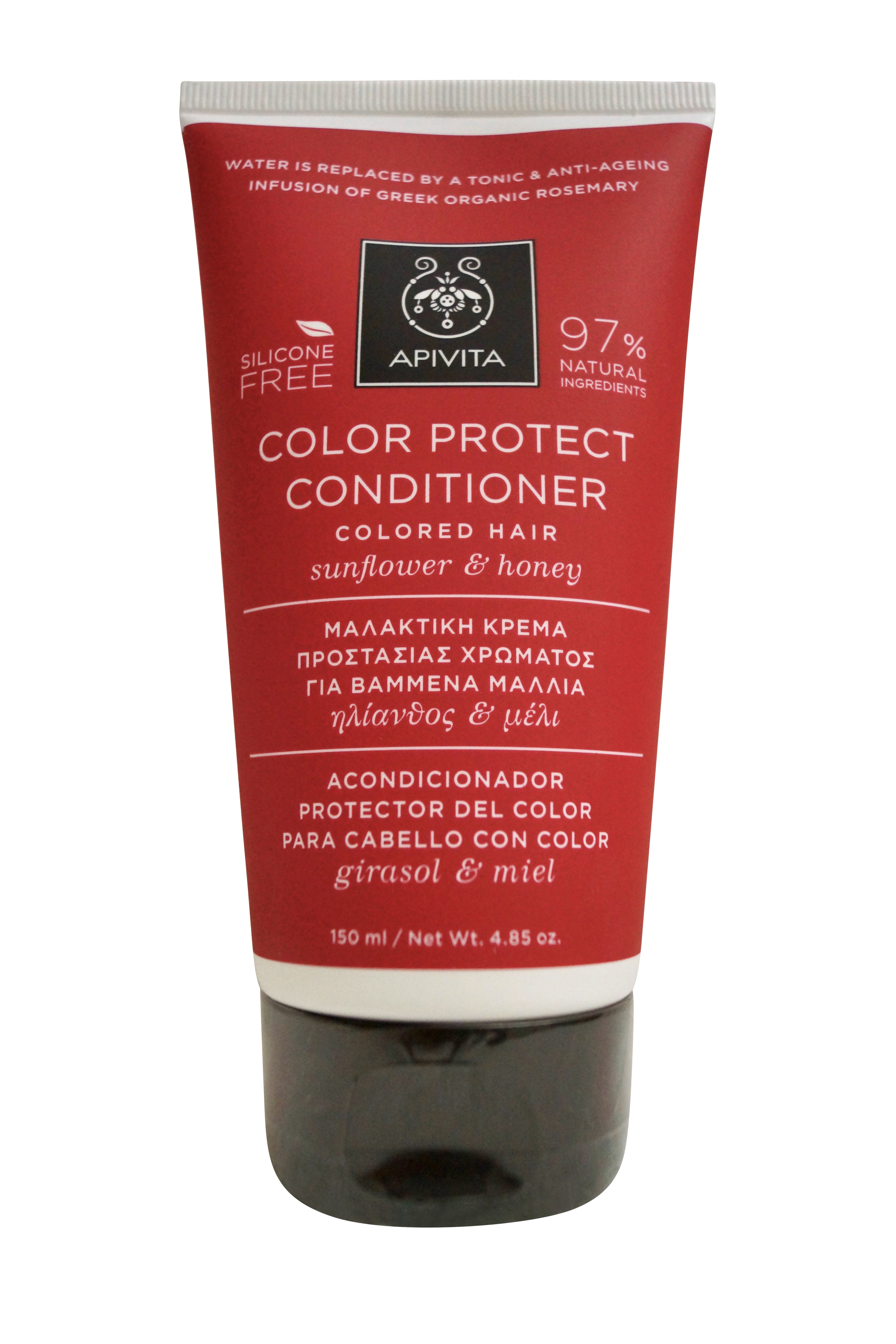 Apivita Color Protect Conditioner with Sunflower & Honey 4.85 OZ