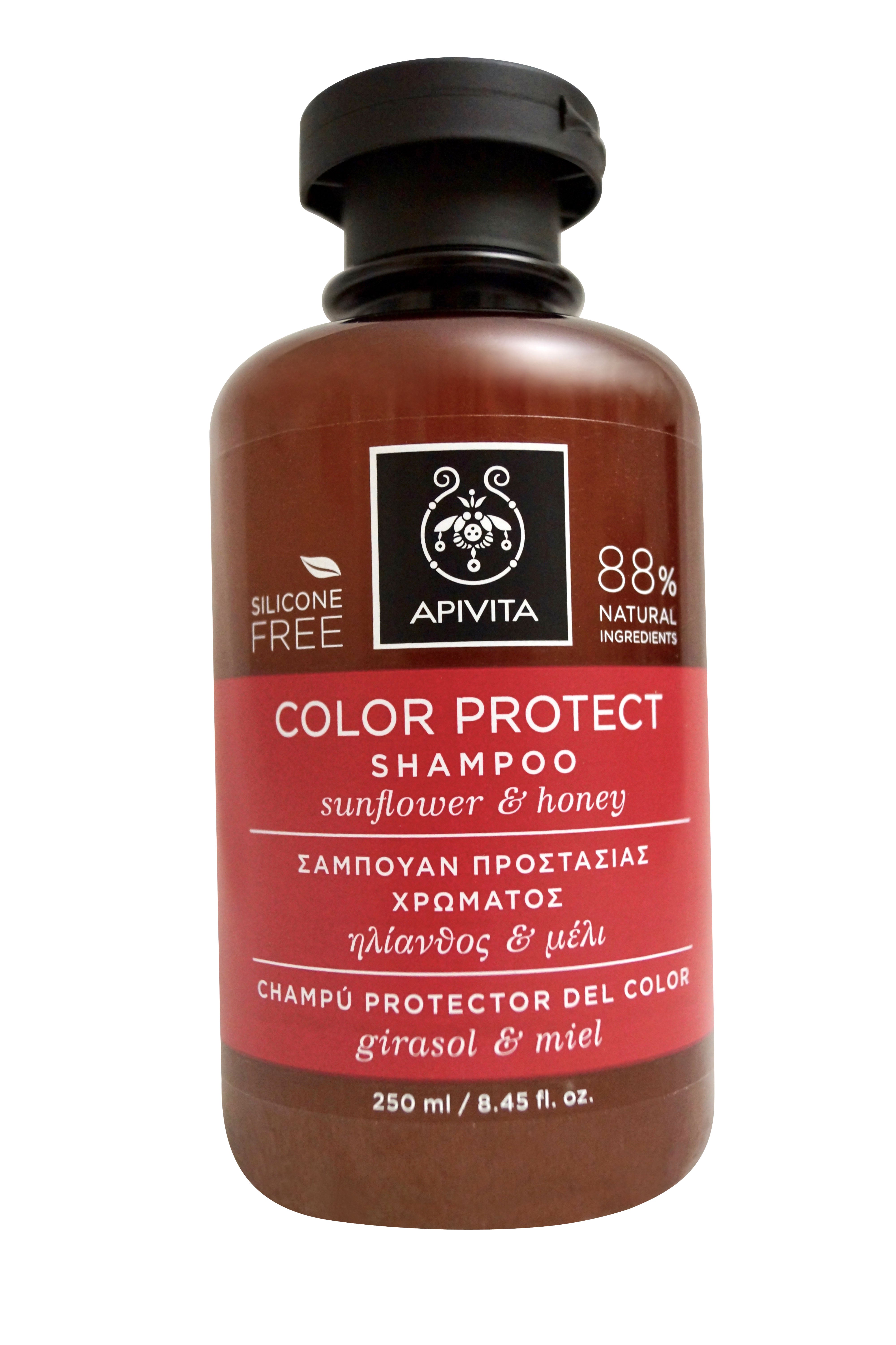 Apivita Color Protect Shampoo Sunflower & Honey 8.45 OZ