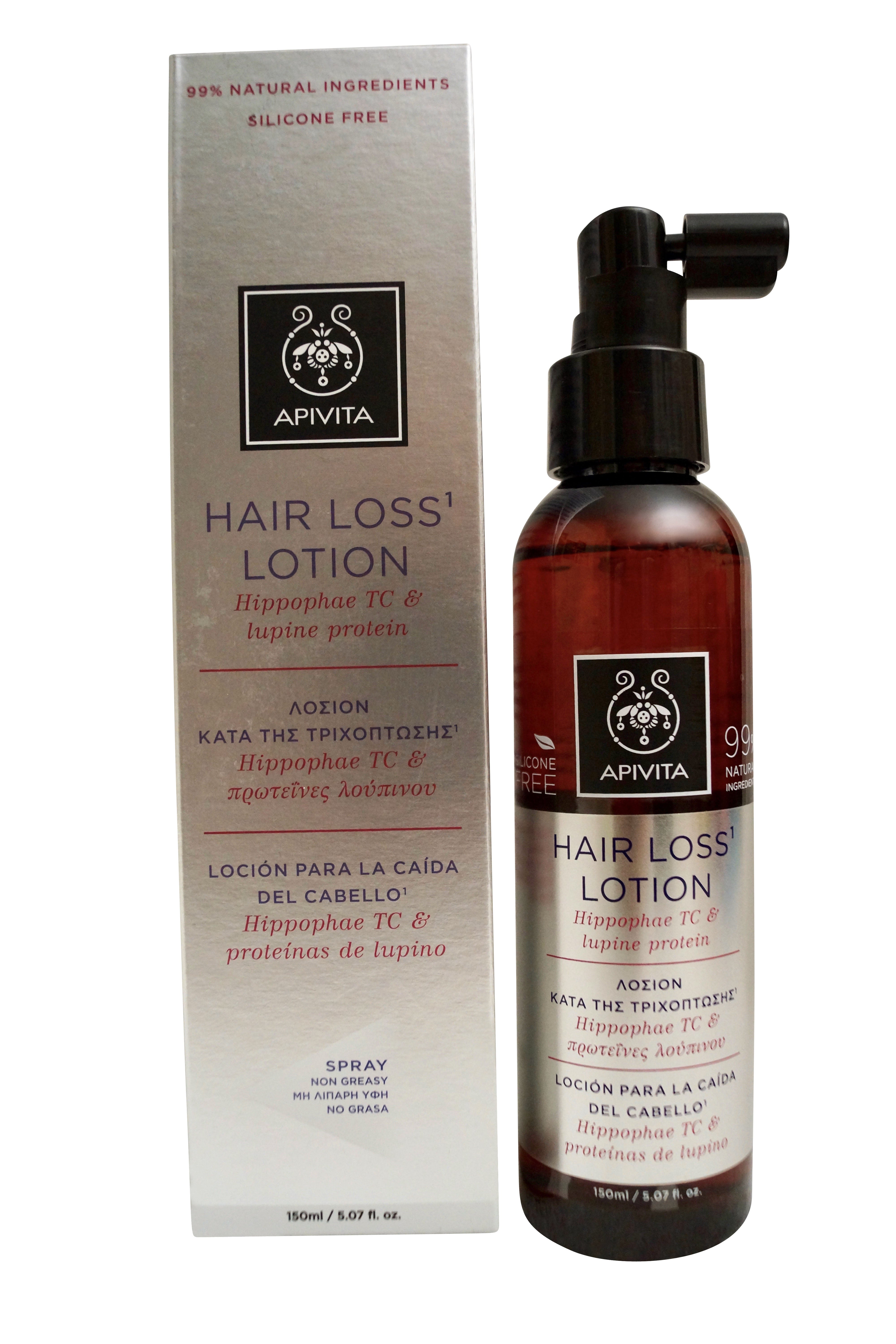 Apivita Hair Loss Lotion with Hippophae TC & Lupine Protein 5.07 OZ