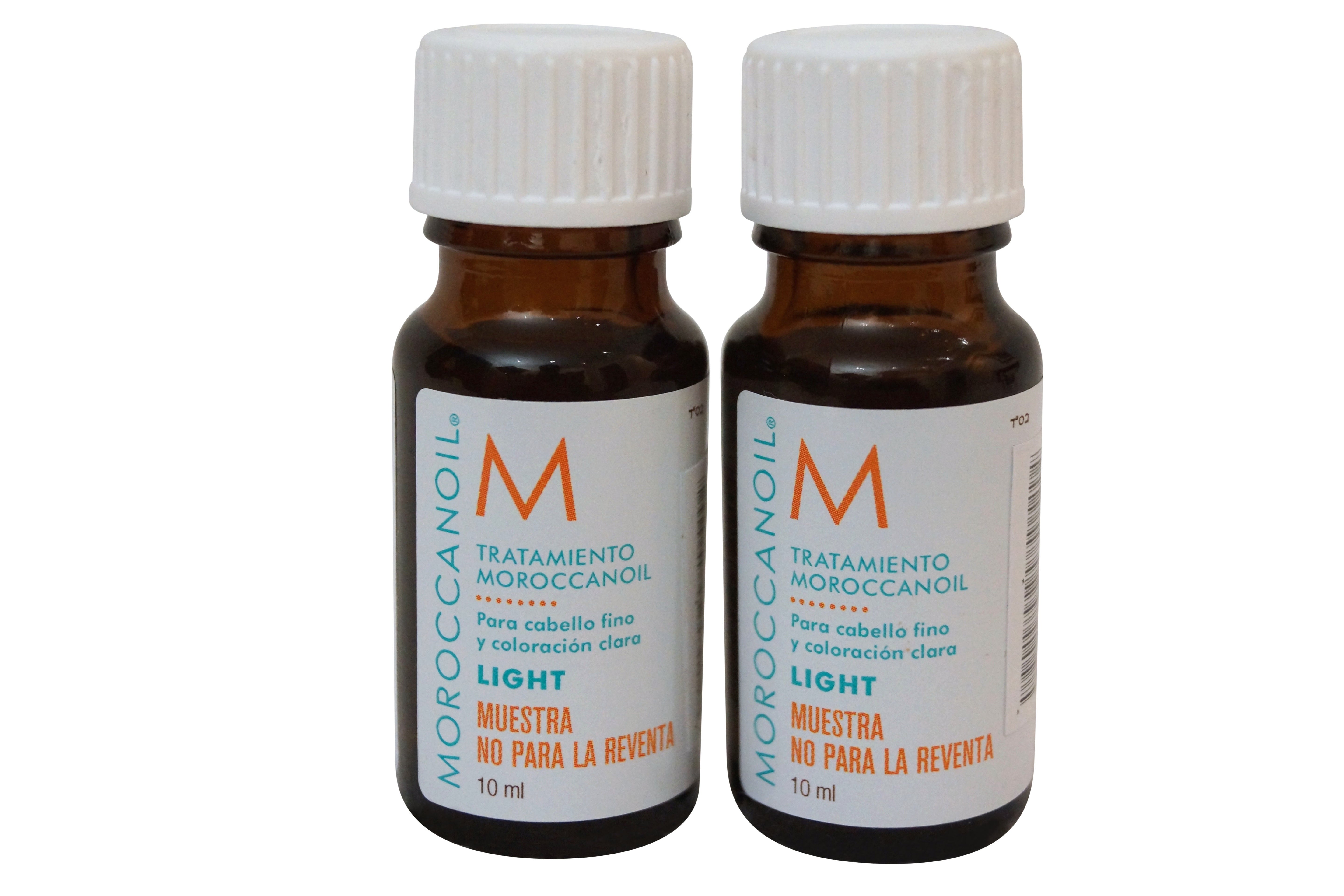 Moroccanoil Treatment Light for Fine and Light Colored Hair Set of 2 10 ml