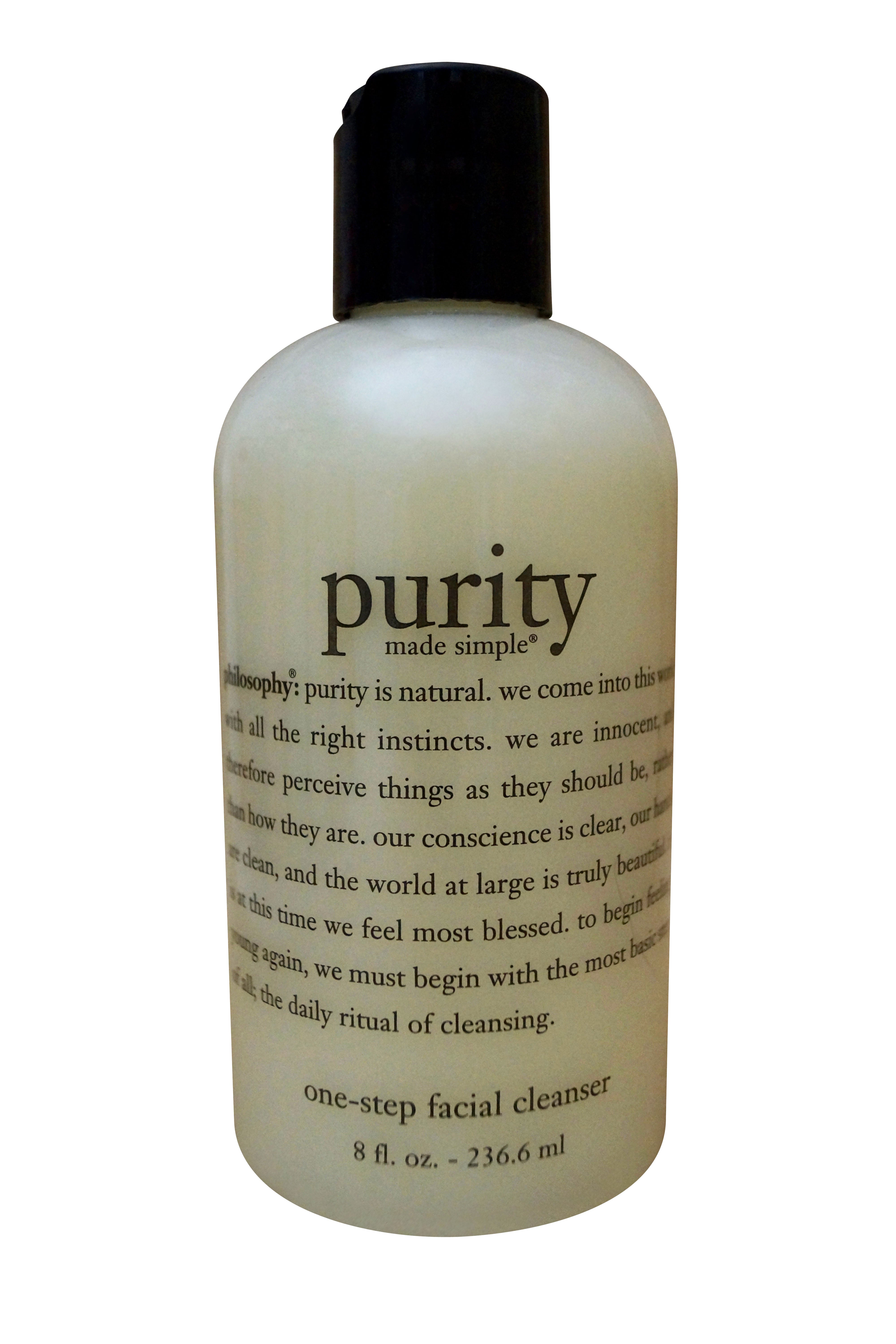 Philosophy Purity One Step Facial Cleanser Oily, Dry, Combination Skin 8 OZ