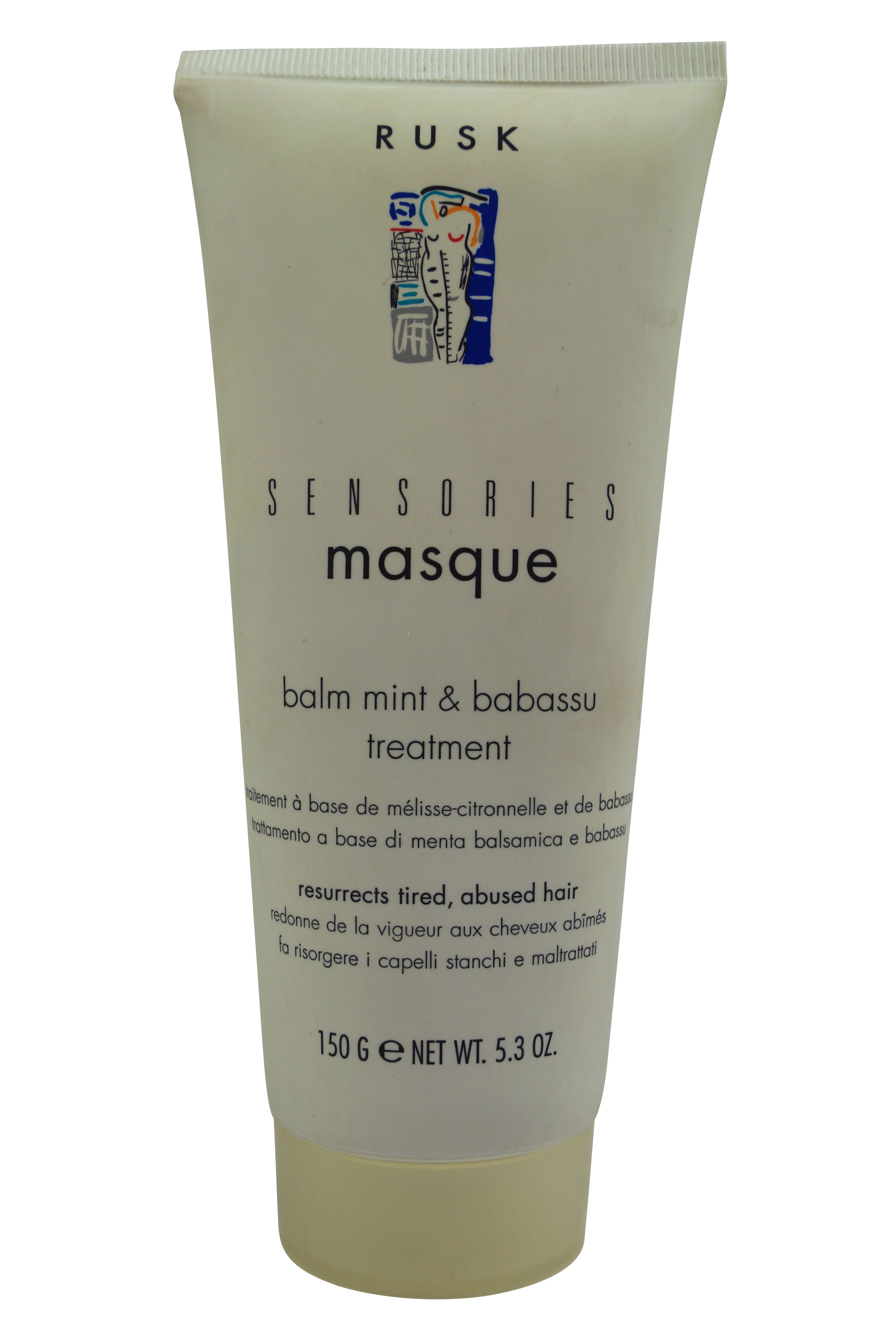 Rusk Sensories Masque Balm Mint & Babassu Treatment 5.3 oz