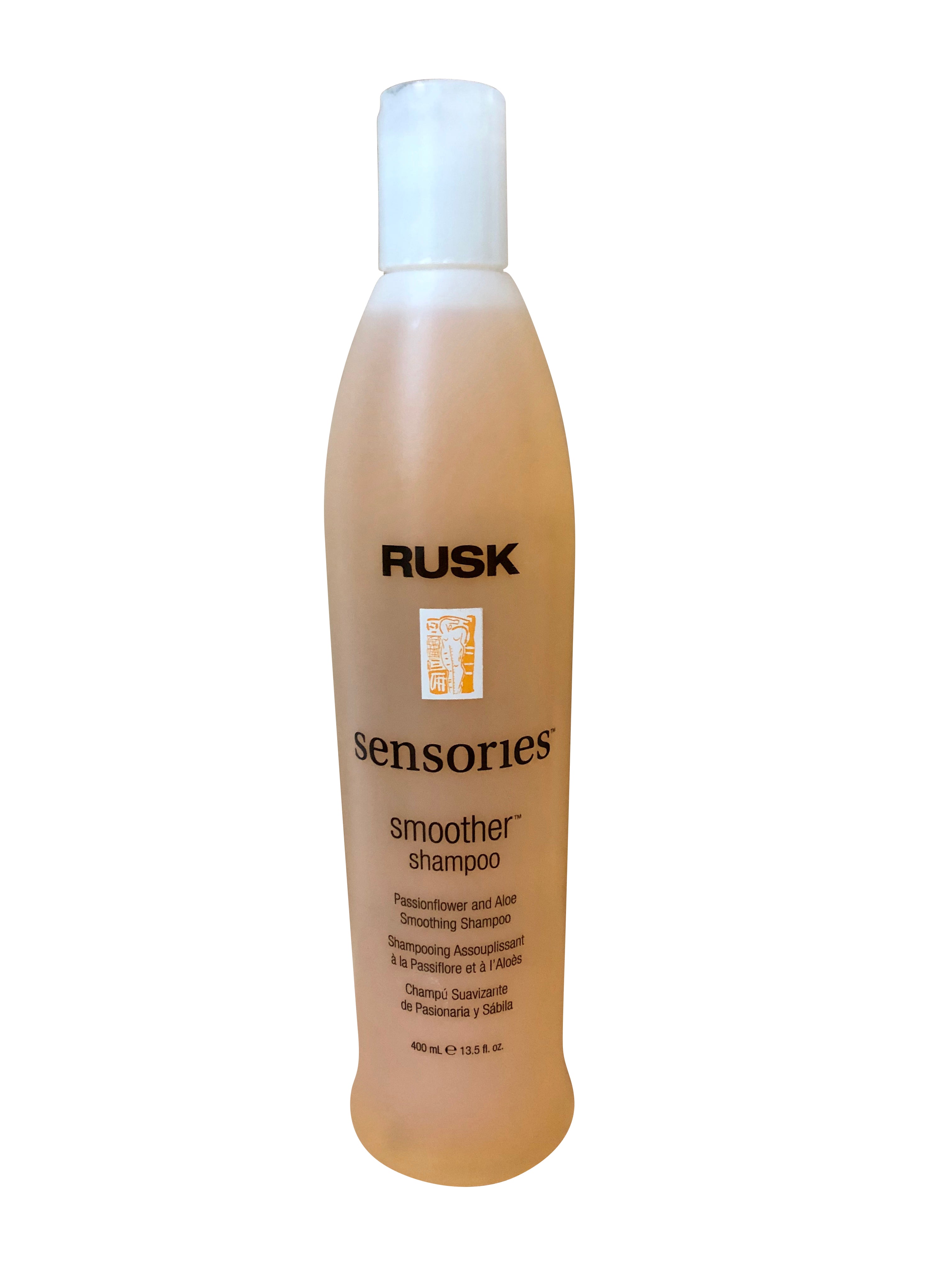 Rusk Sensories Smoother Shampoo Passionflower & Aloe 13.5 OZ