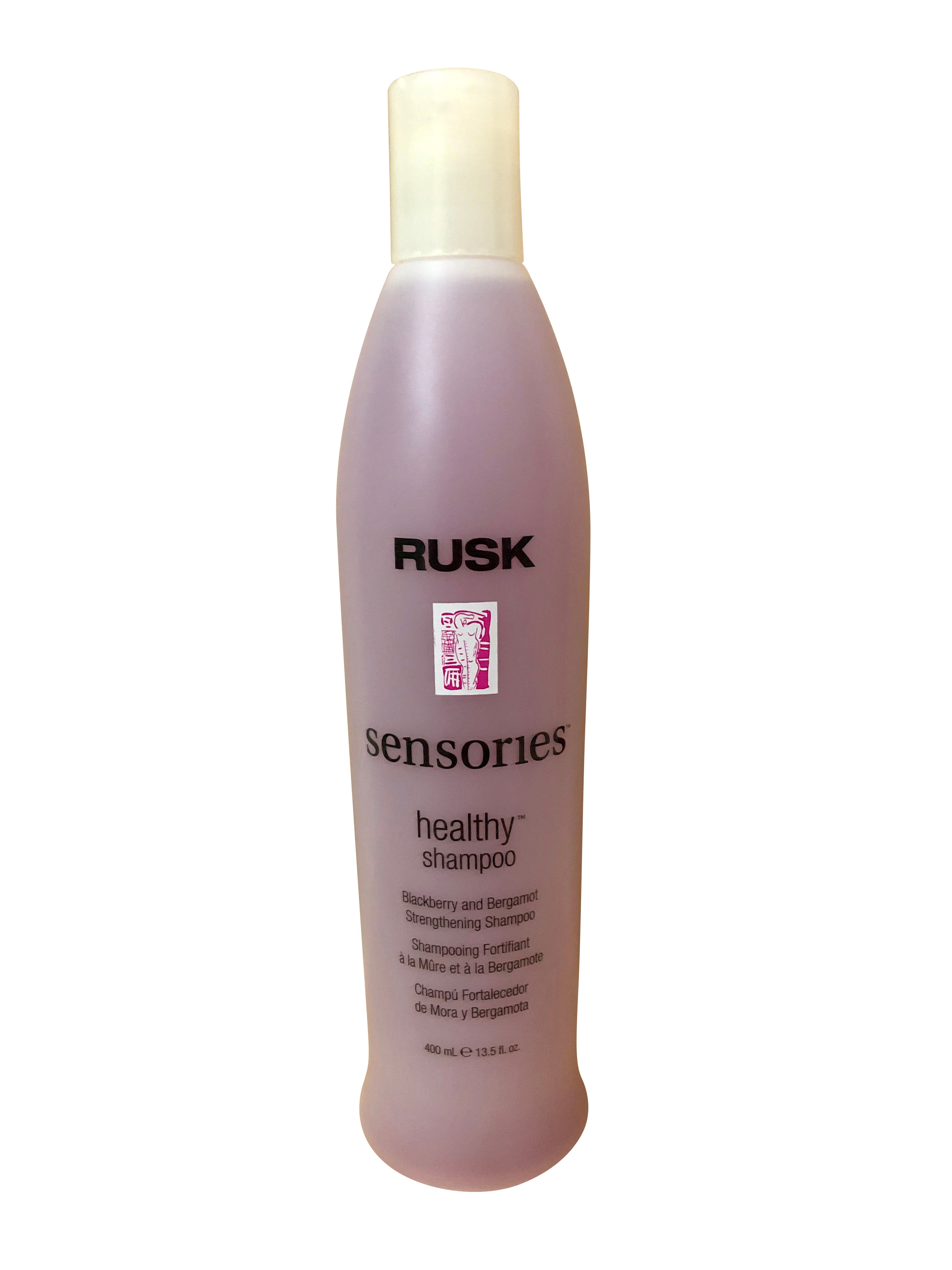 Rusk Sensories Healthy Strengthening Shampoo Blackberry & Bergamot 13.5 OZ