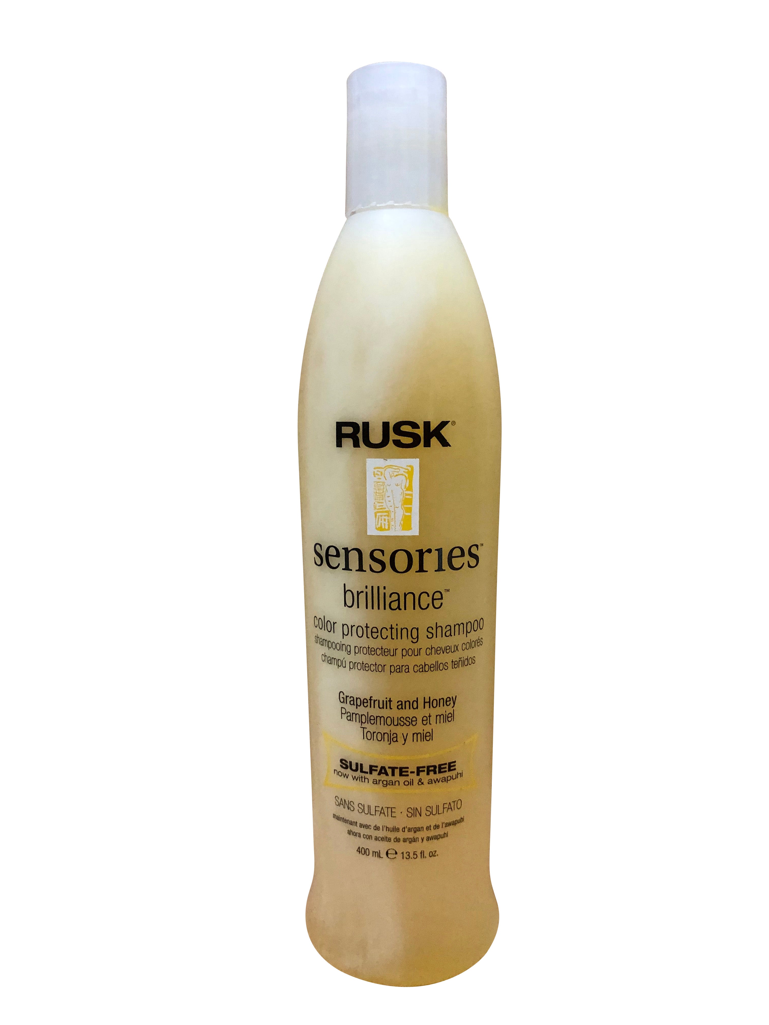 Rusk Sensories Brilliance Color Perfecting Shampoo Sulfate Free 13.5 OZ