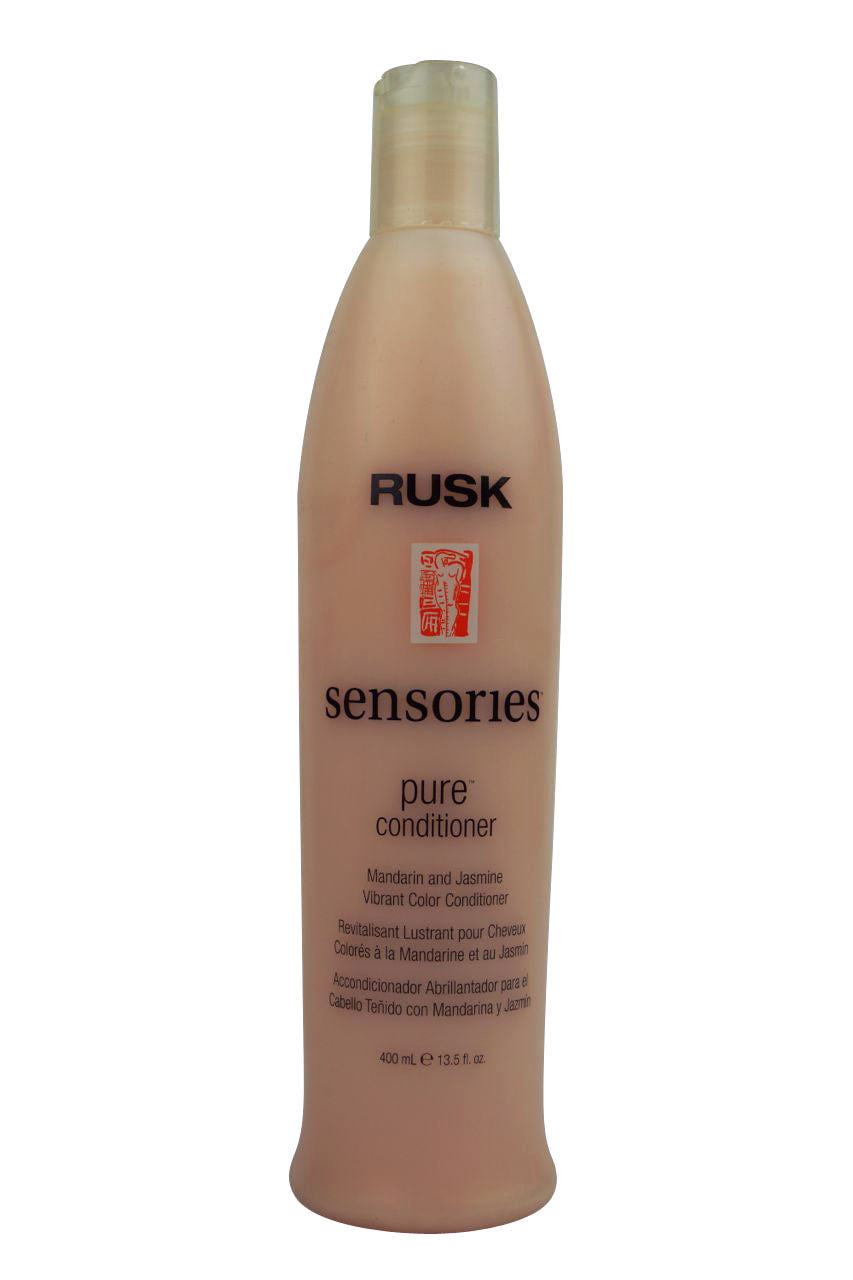 Rusk Sensories Pure Manadarin and Jasmine Conditioner for Unisex, 13.5 oz