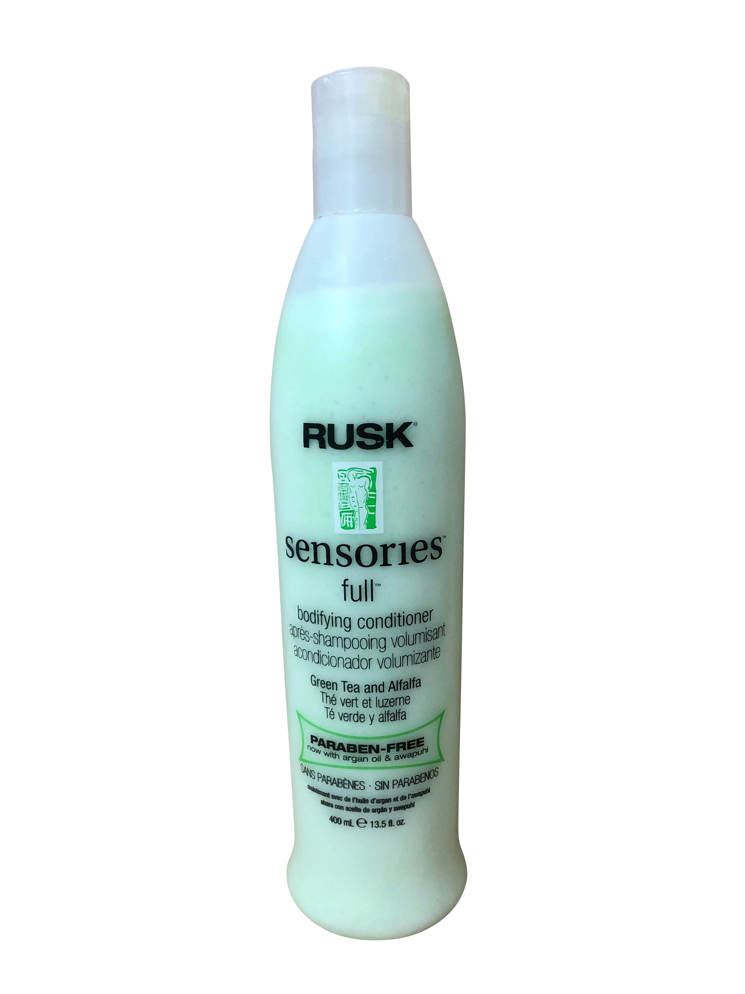 Rusk Sensories Full Bodifying Conditioner Green Tea & Alfafa 13.5 OZ