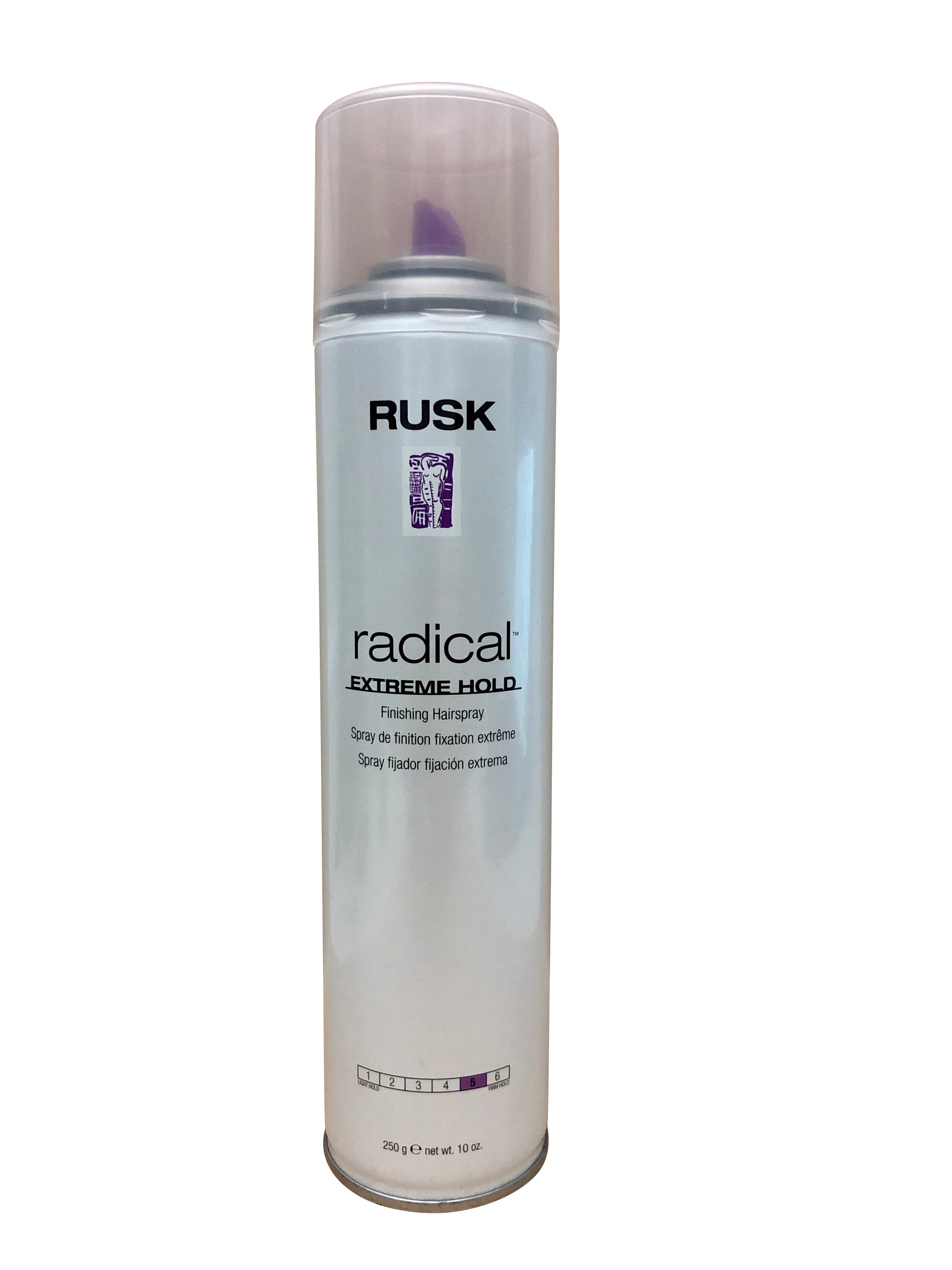 Rusk Radical Extreme Hold Finishing Spray 10 OZ