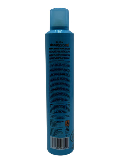 Rusk Deep Shine Oil Shaping Hair Spray Strong Hold 10.6 OZ