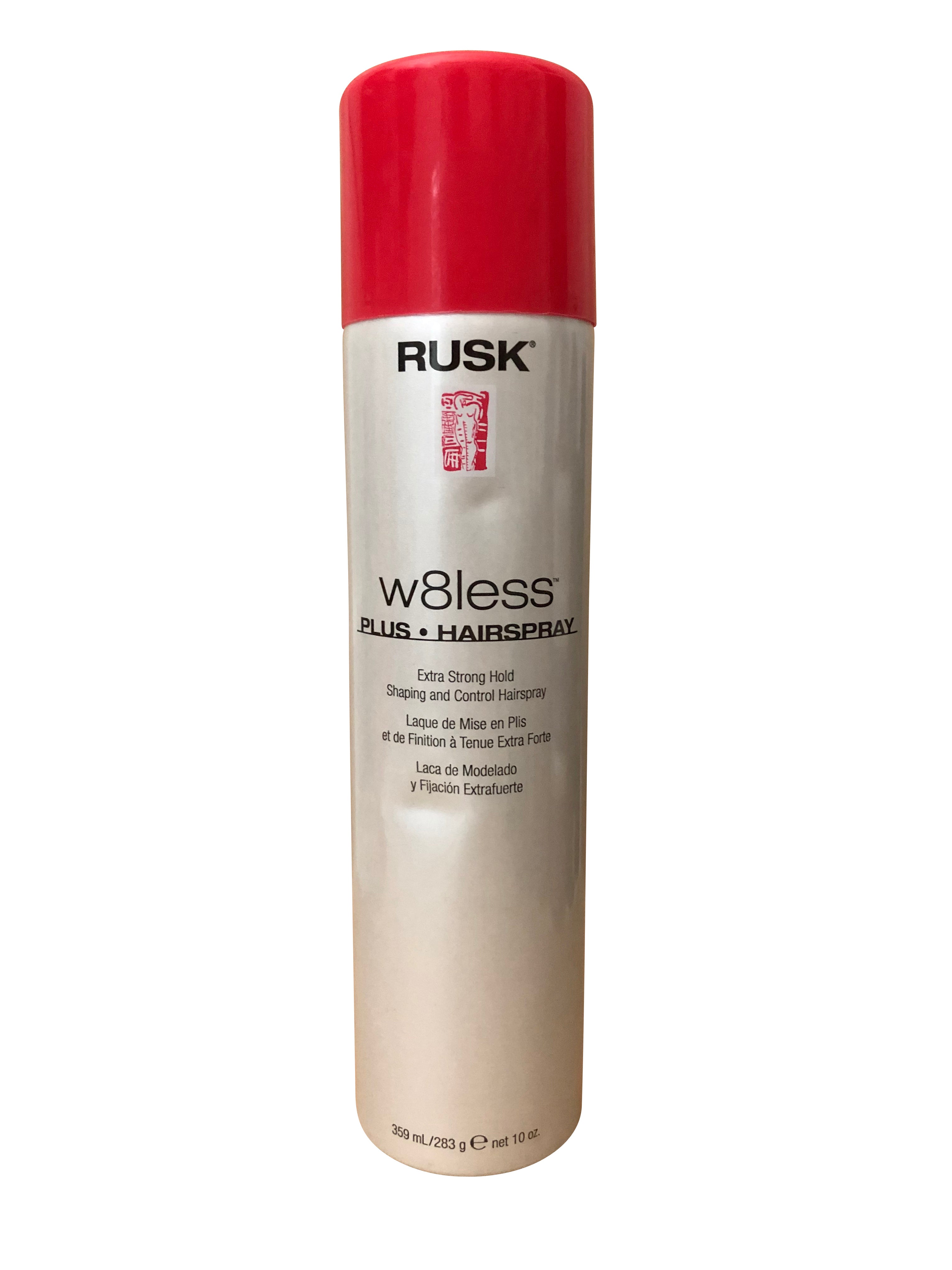 Rusk W8less Plus Hairspray Extra Strong Hold 10 OZ