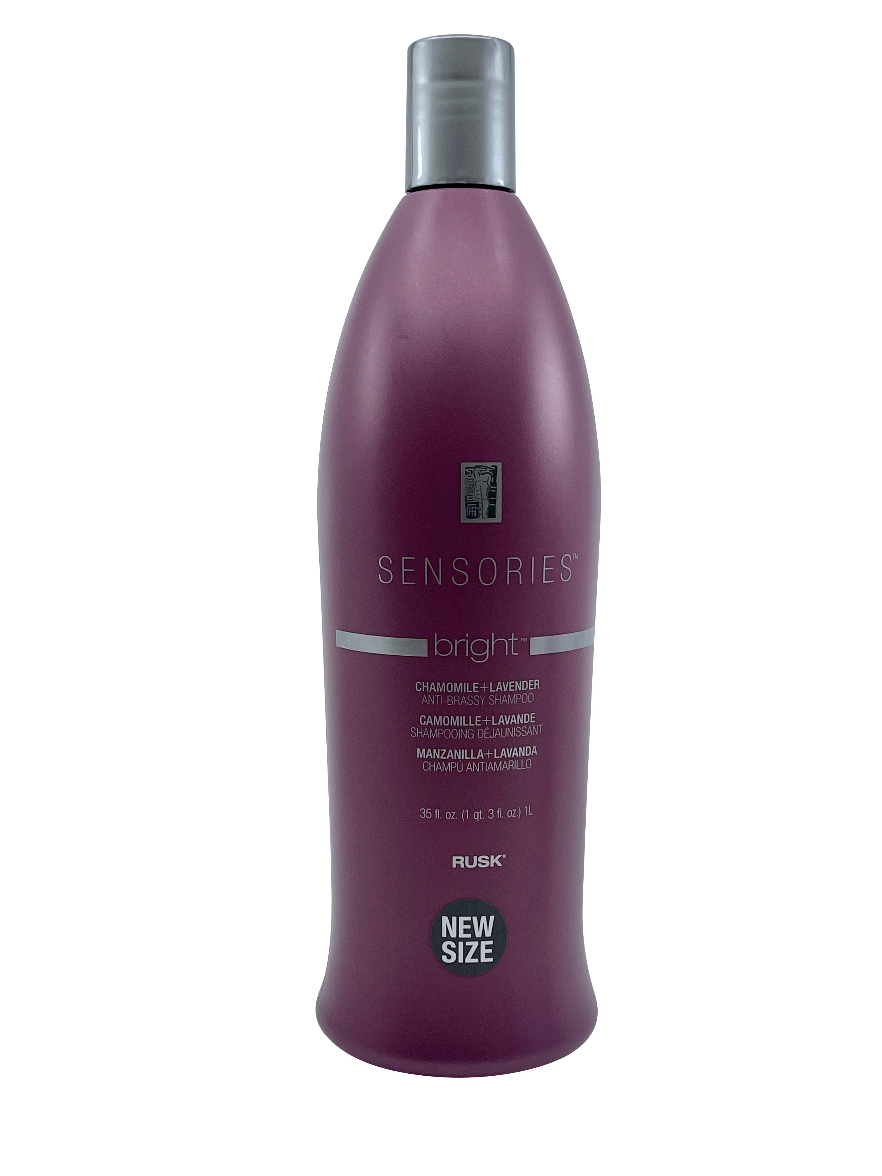 Rusk Sensories Bright Anti Brassy Shampoo 35 OZ