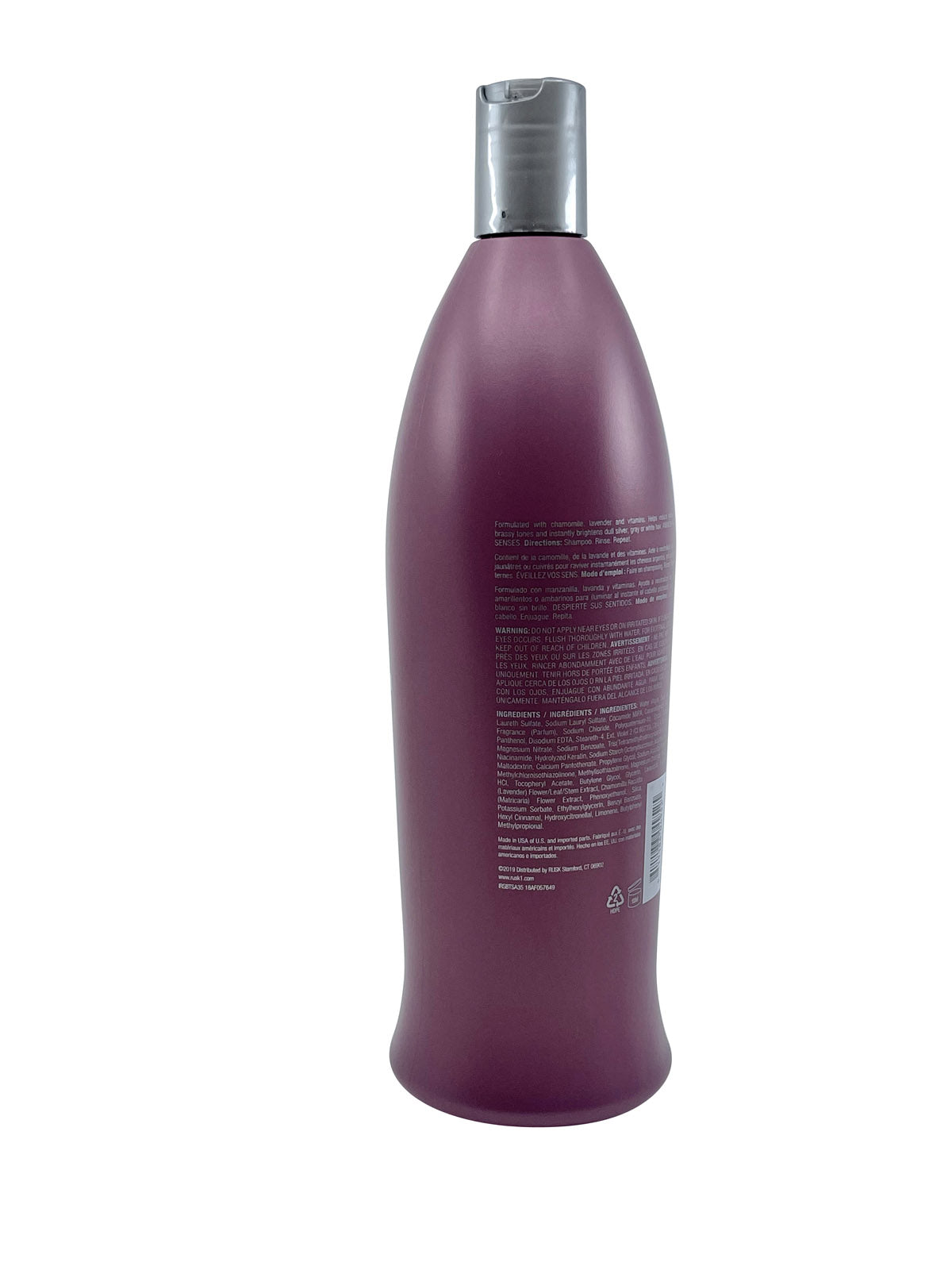 Rusk Sensories Bright Anti Brassy Shampoo 35 OZ