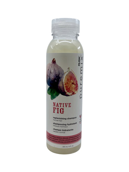 Rusk Pure Mix Native Fig Replenishing Shampoo Normal Hair 12 OZ