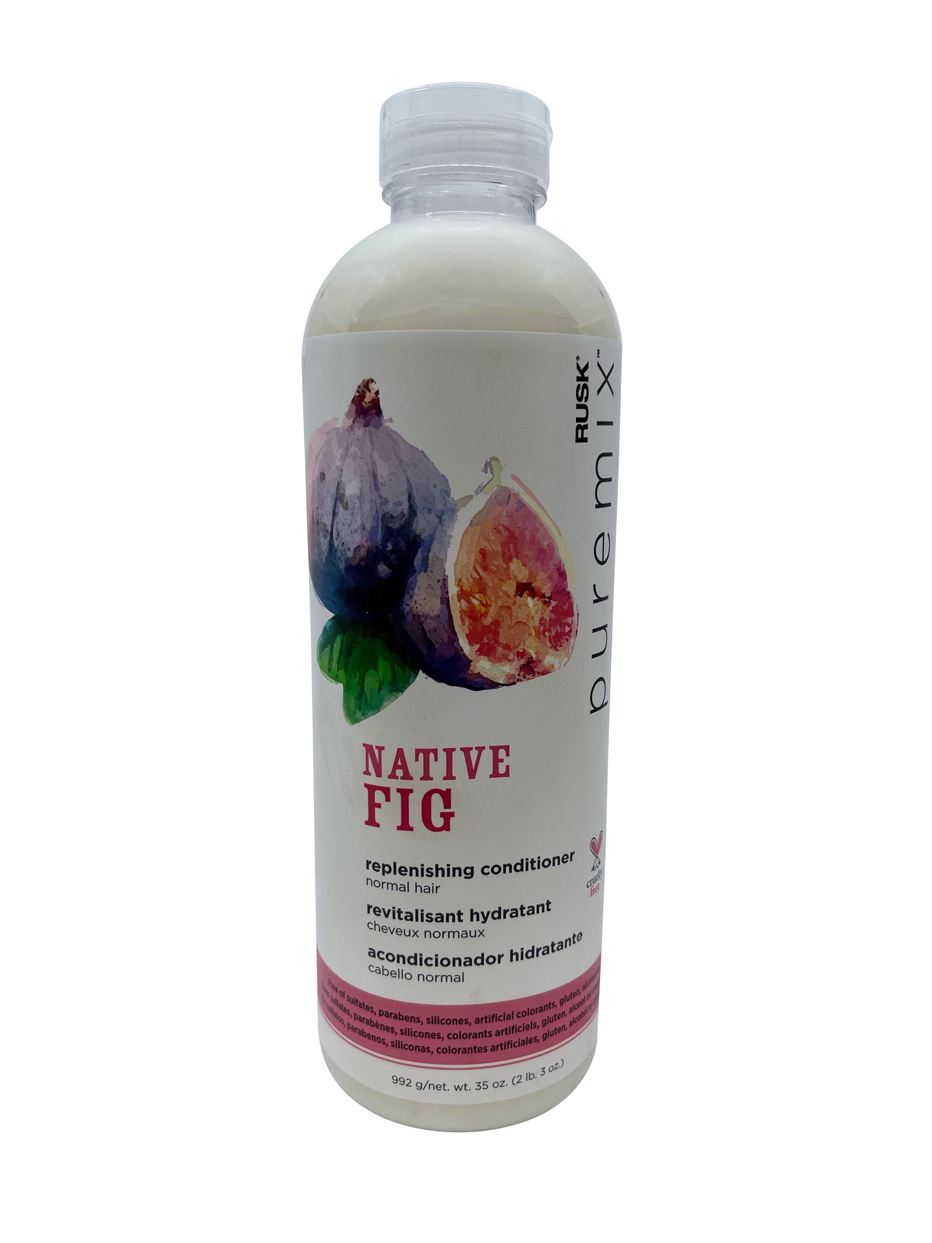 Rusk Pure Mix Native Fig Replenishing Conditioner Normal Hair 35 OZ