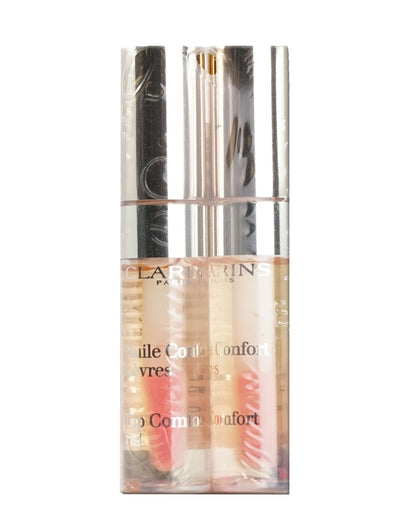 Clarins Instant Light Lip Comfort Oil 04 Candy 0.09 OZ Set of 2