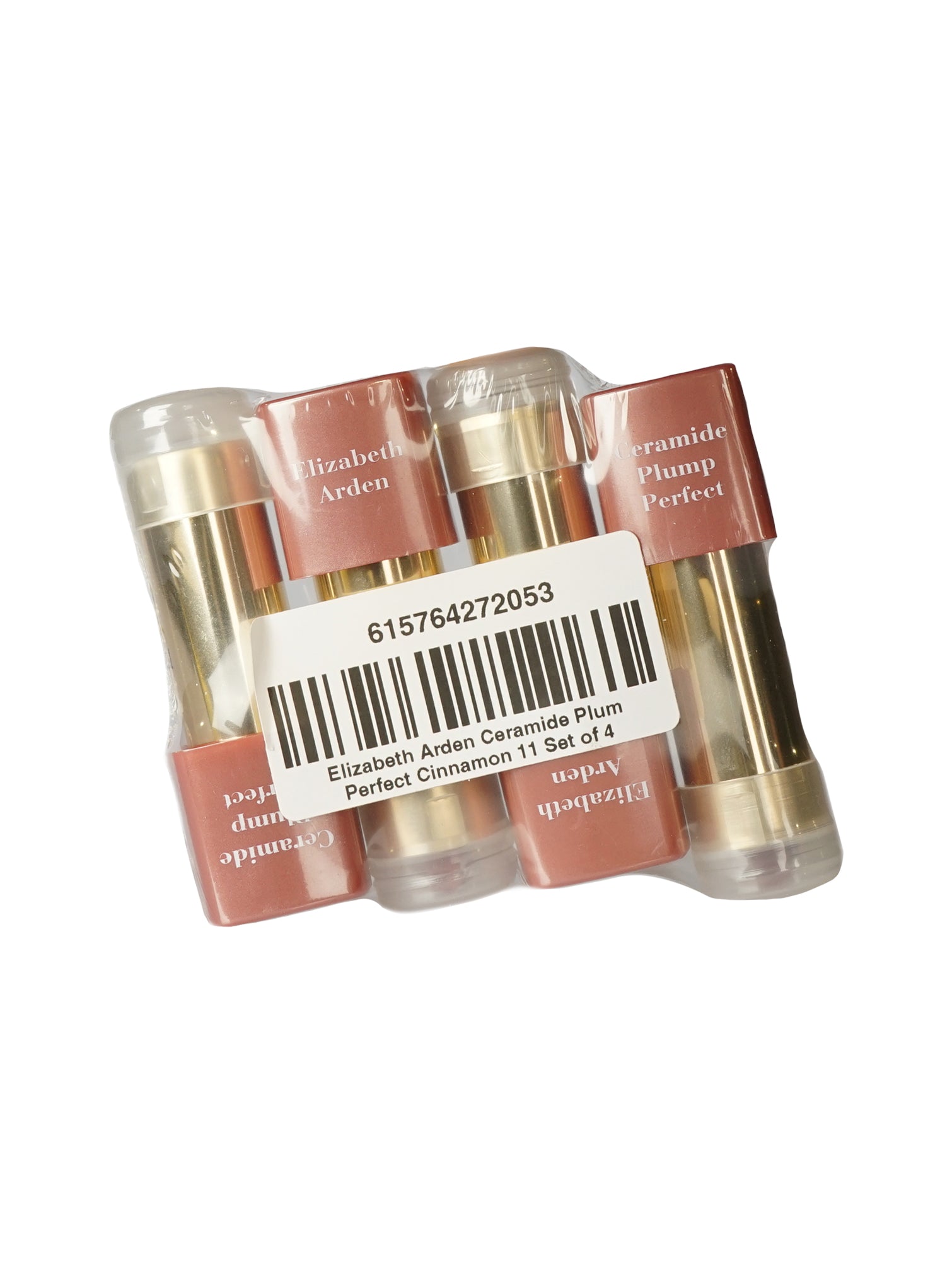 Elizabeth Arden Plump Perfect Lipstick 11 Cinnamon 0.12 OZ Set of 4