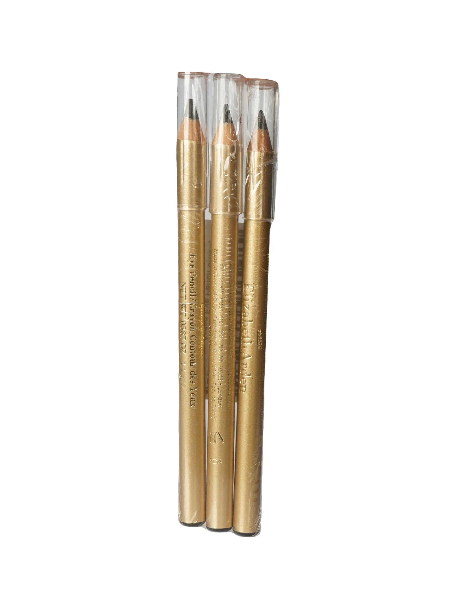 Elizabeth Arden Eye Pencil Smokey Black 0.03 OZ Set of 3