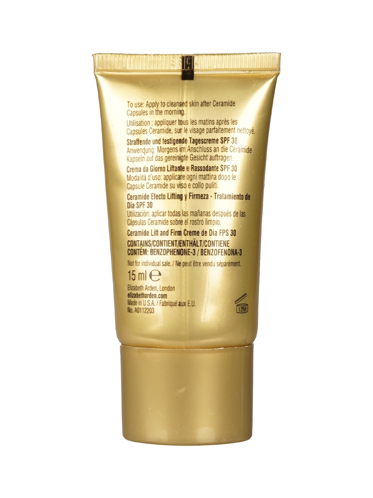 Elizabeth Arden Ceramide Lift & Firm Day Cream SPF 30 0.5 OZ