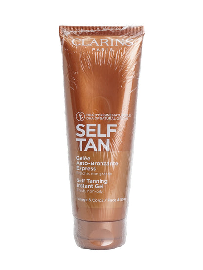 Clarins Self Tanning Instant Gel Face & Body 4.4 OZ