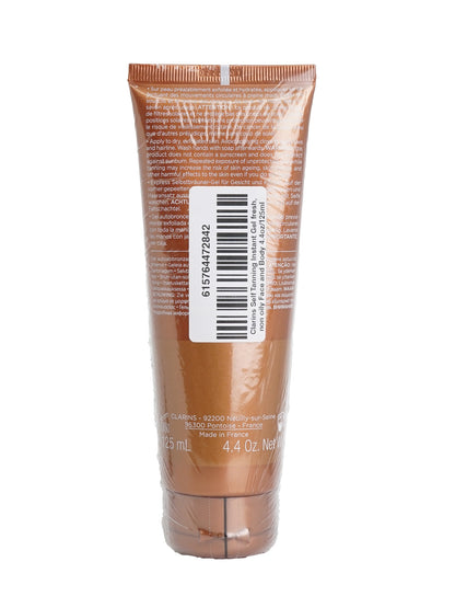 Clarins Self Tanning Instant Gel Face & Body 4.4 OZ