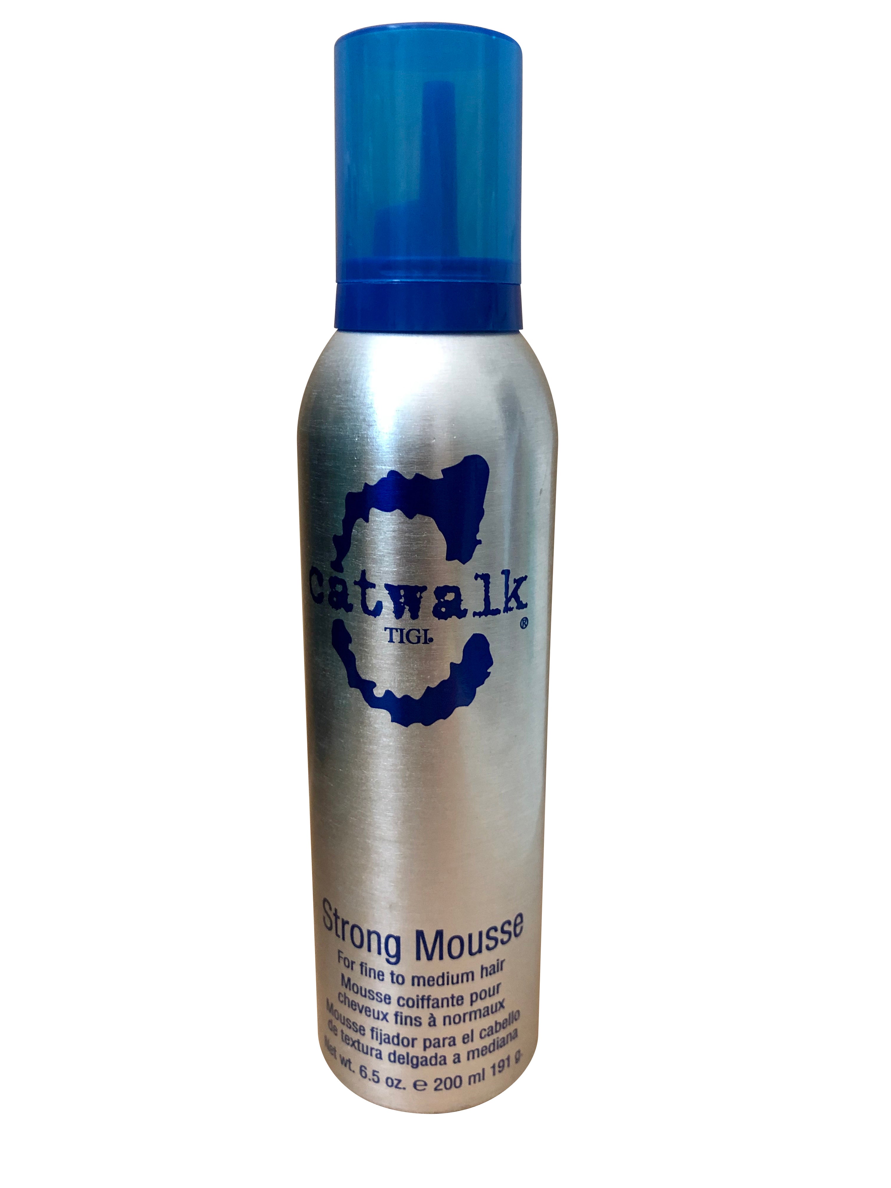 TIGI Catwalk Strong Mousse Fine & Medium Hair 6.5 OZ