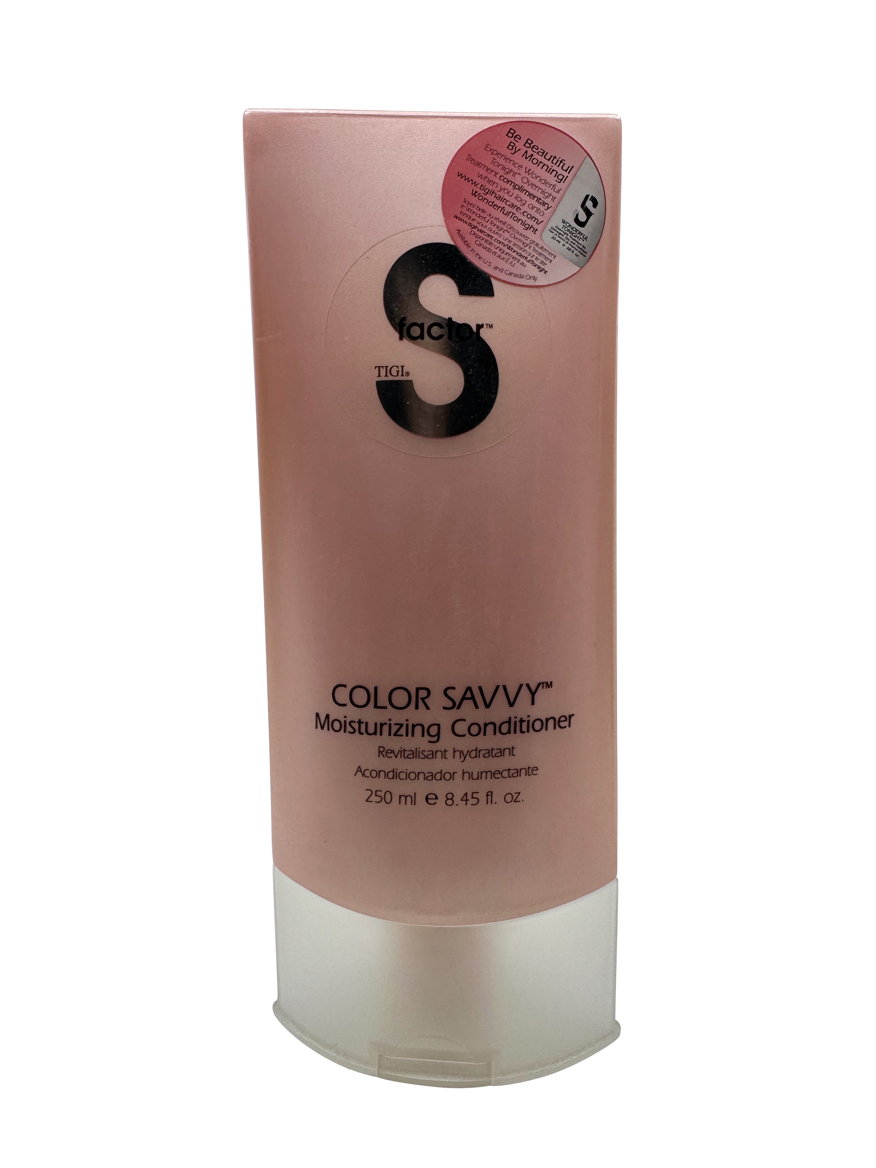 TIGI S Factor Color Savvy Moisturizing Conditioner 8.45 OZ