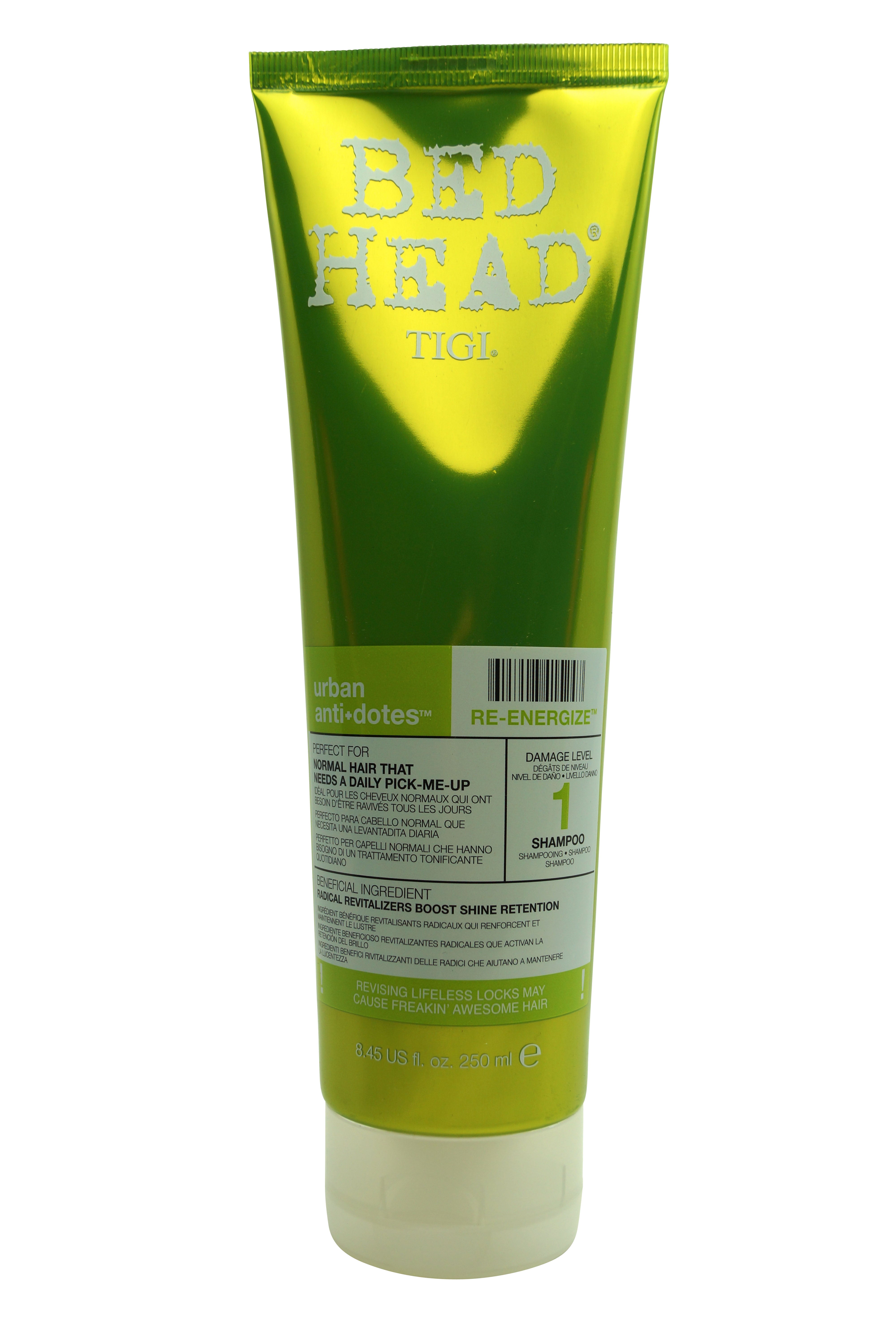 Tigi Bed Head Urban Antidotes Re-energize Shampoo Tigi 8.45 oz Shampoo