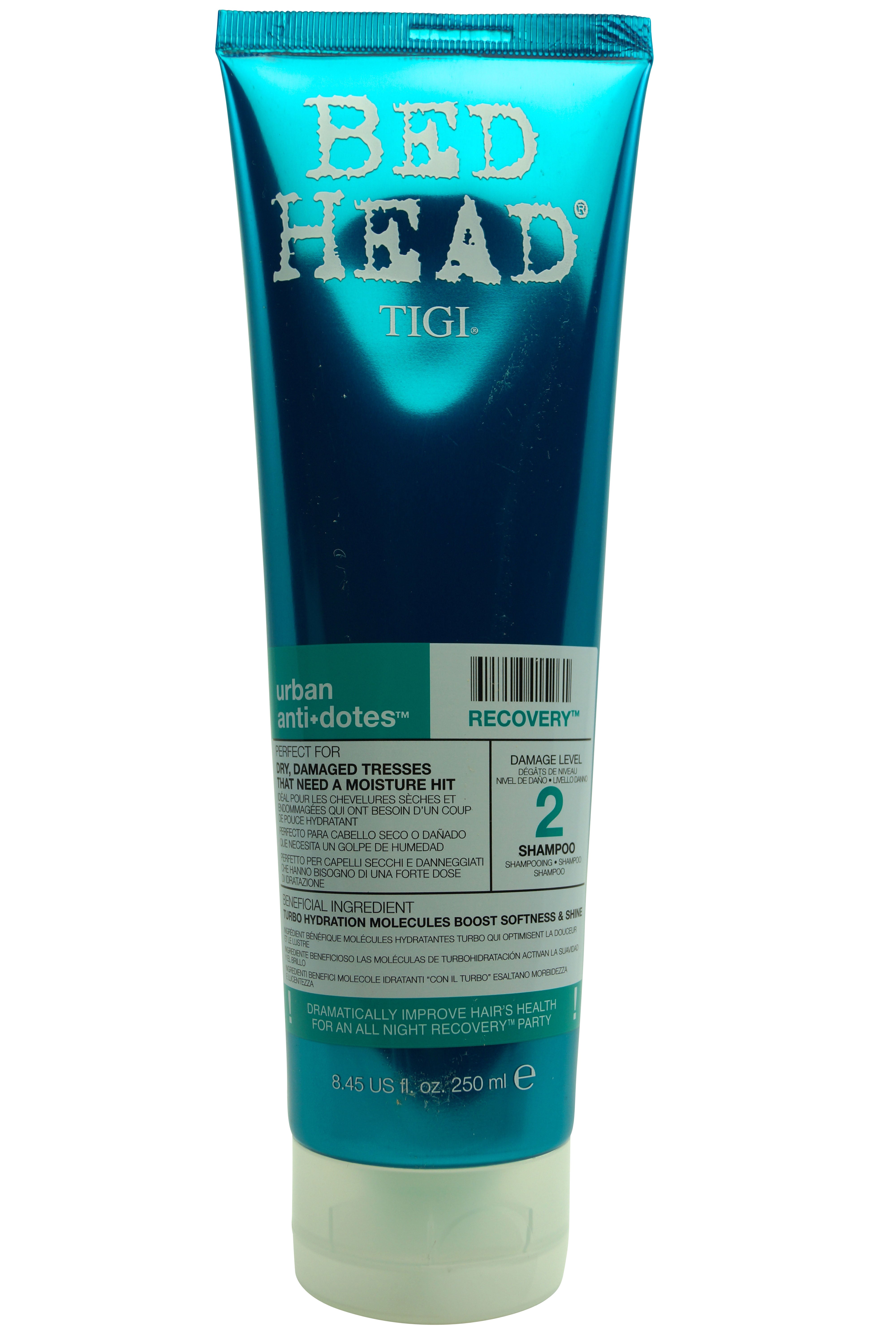 Tigi Bed Head Urban Anti+dotes Recovery Shampoo Damage Level 2 8.45 oz