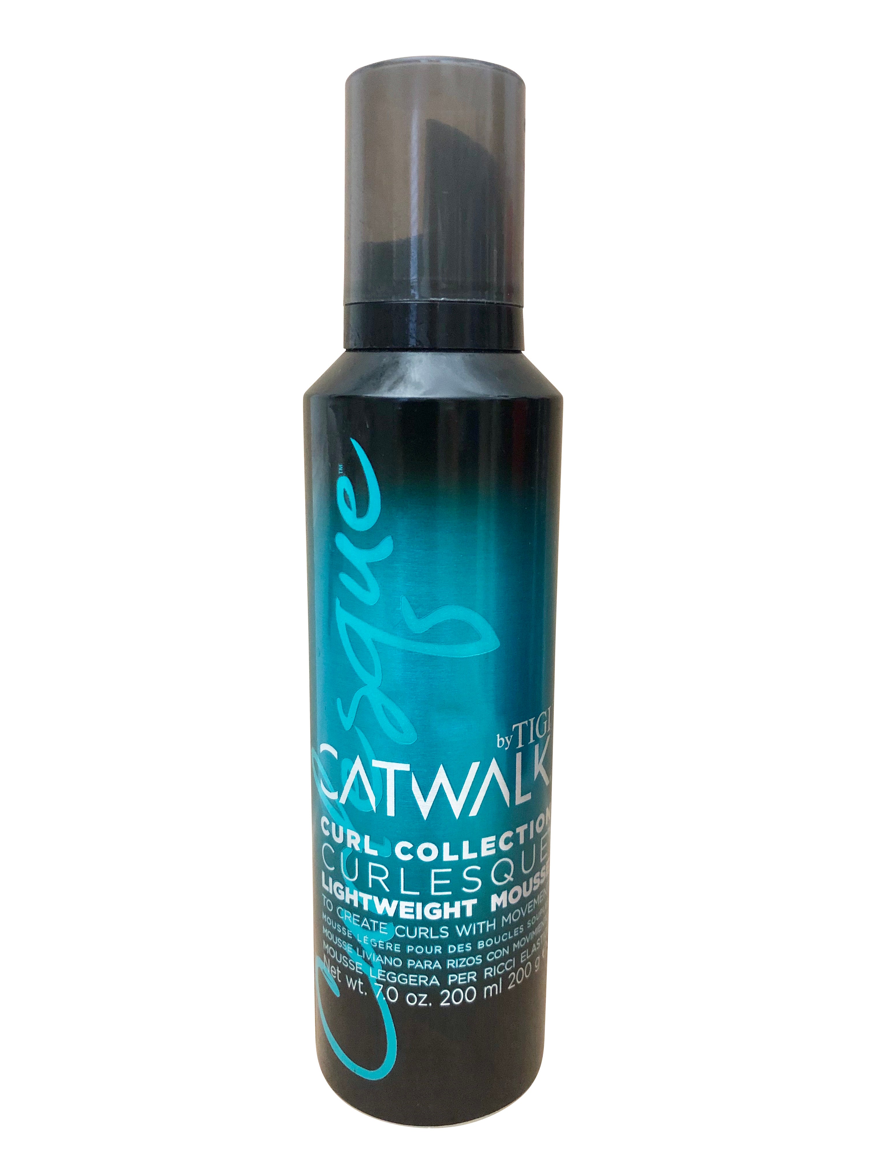 TIGI Catwalk Curl Collection Curlesque Lightweight Mousse 7 OZ