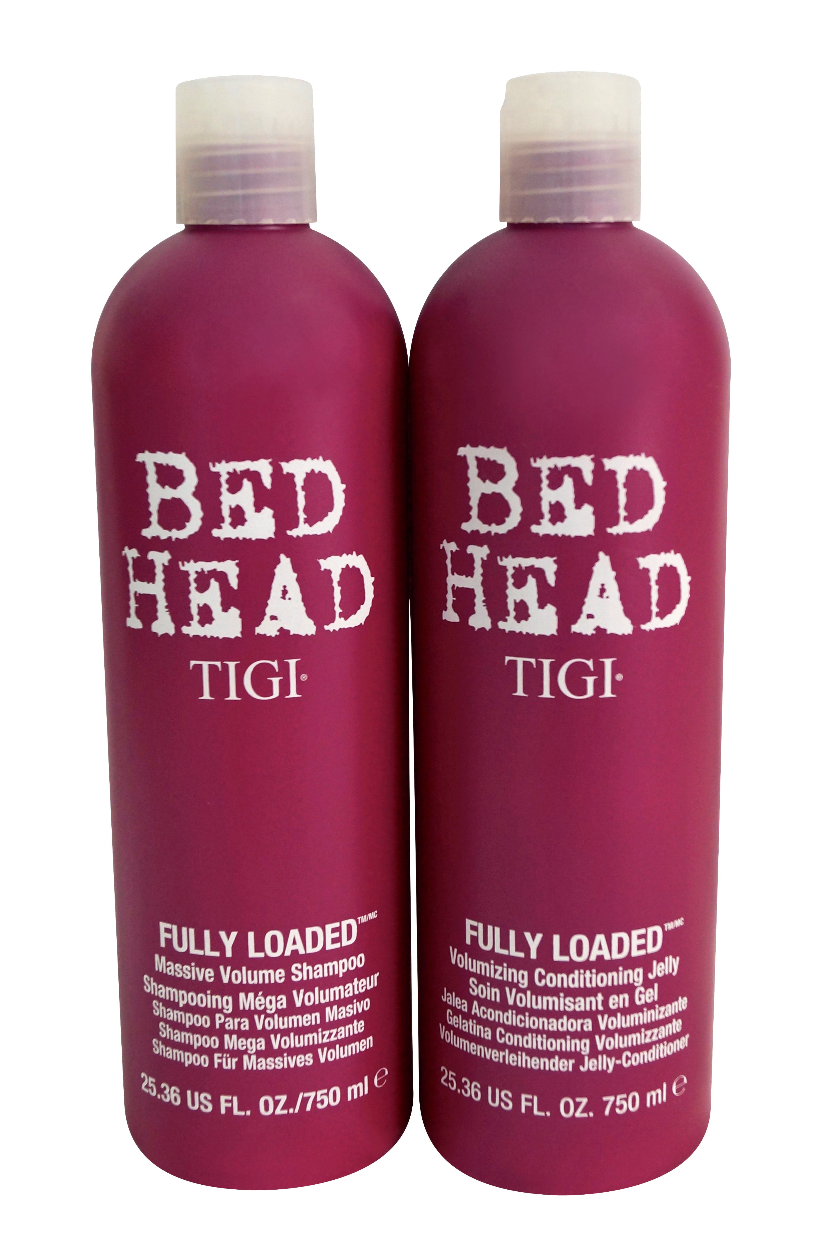 TIGI Bed Head Shampoo & Conditioner Fully Loaded Set 25.36 OZ ea