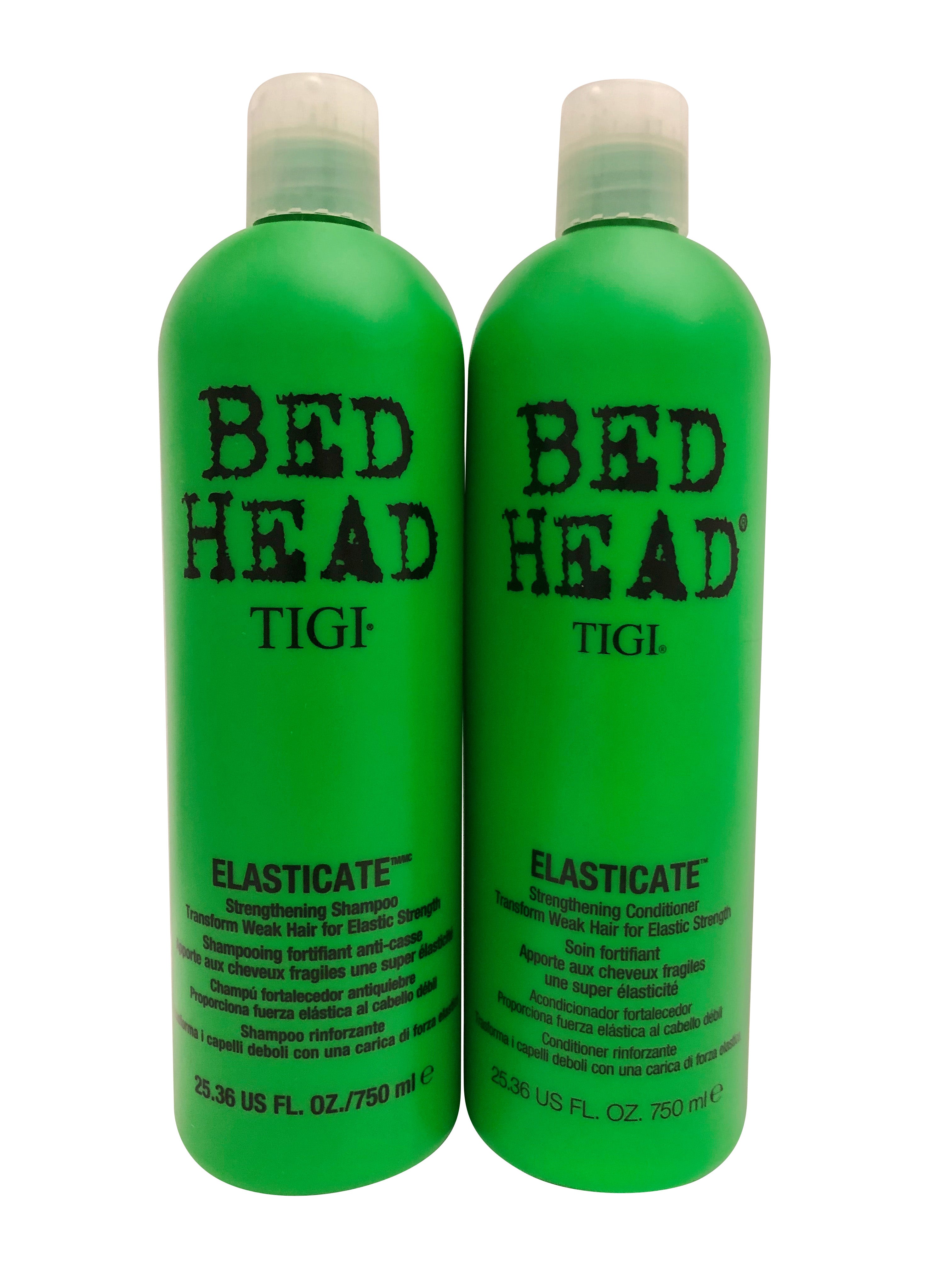 TIGI Bed Head Elasticate Strengthening Shampoo & Conditioner 25.36 OZ Each