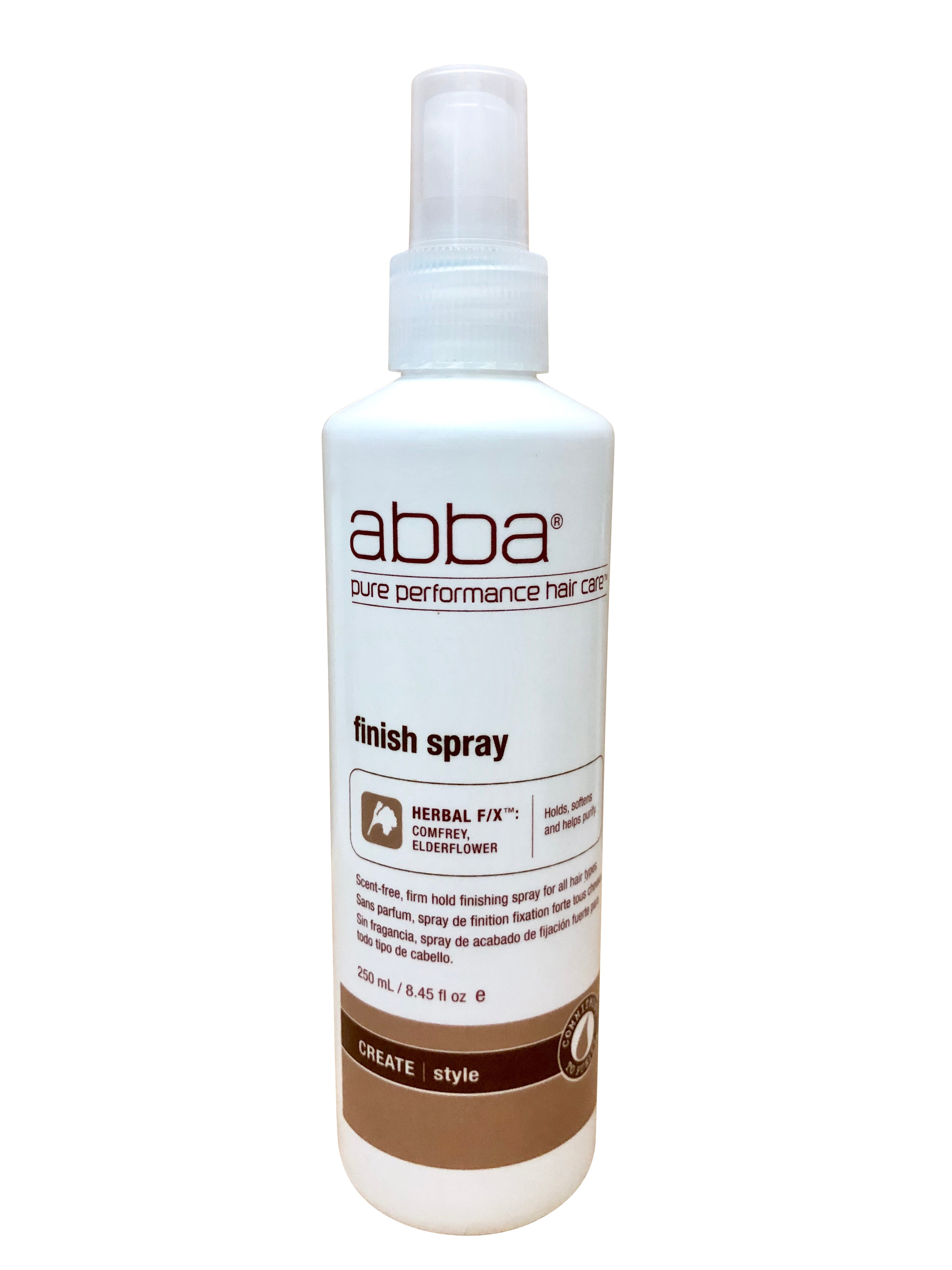 Abba Finish Spray Firm Hold All Hair Types 8.45 OZ