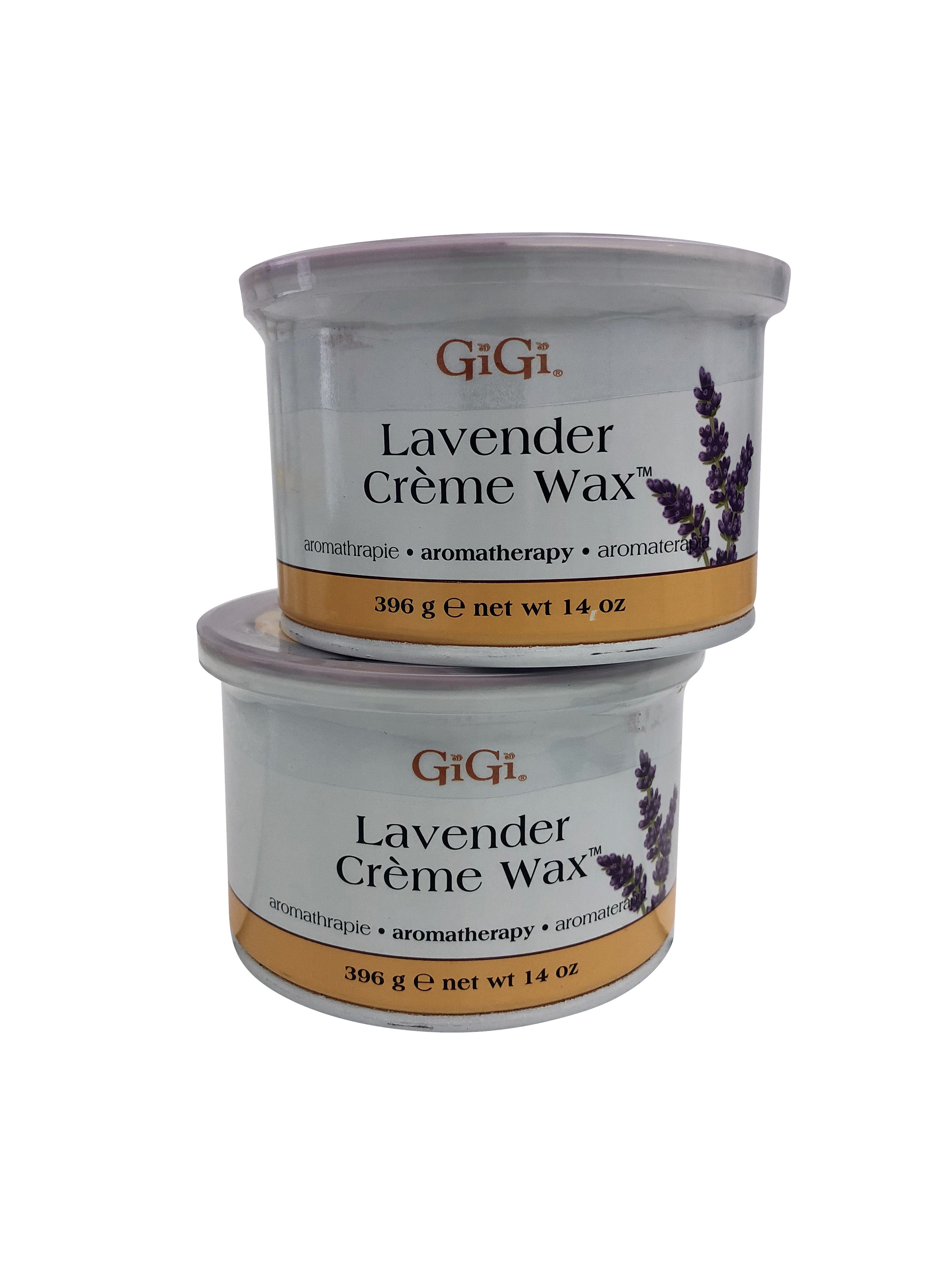 GiGi Lavender Cream Wax 14 OZ Pack of 2