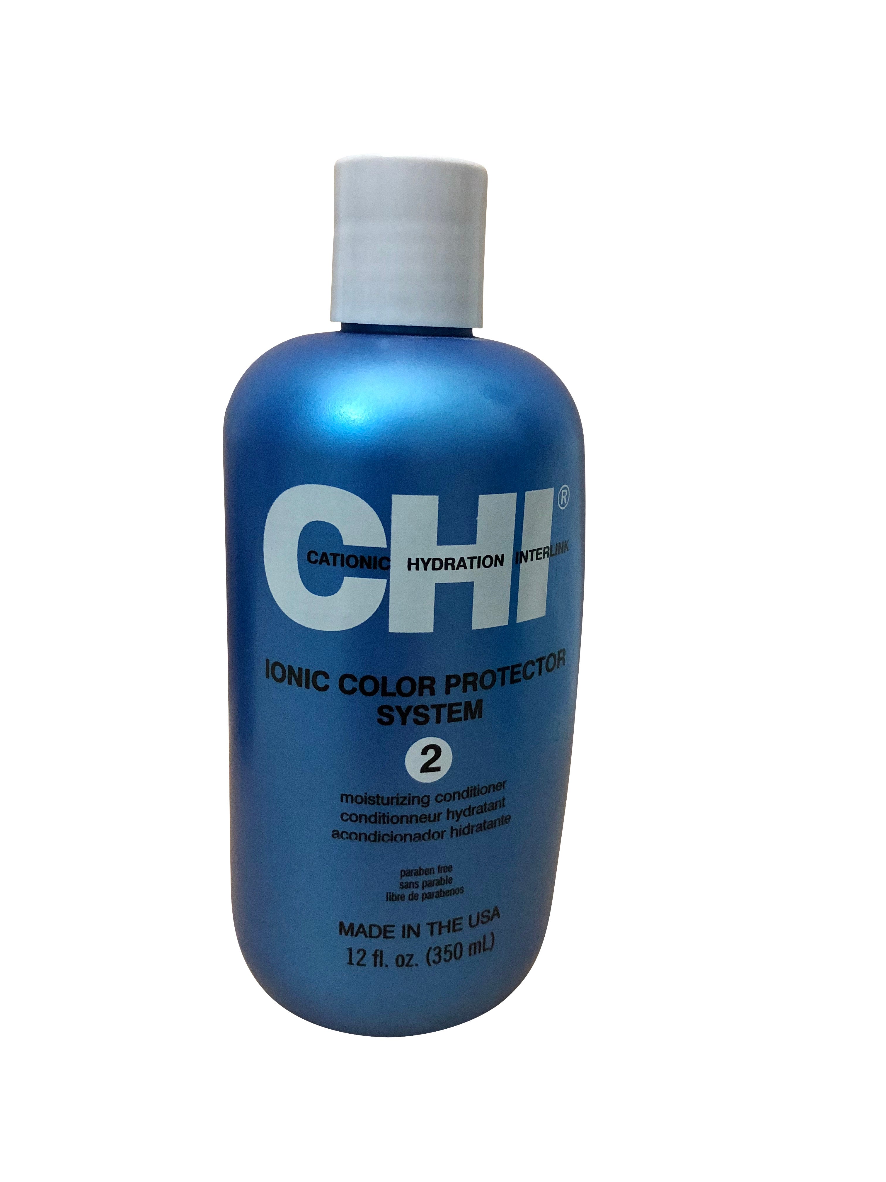 CHI Ionic Color Protector System 2 Moisturizing Conditioner 12 OZ