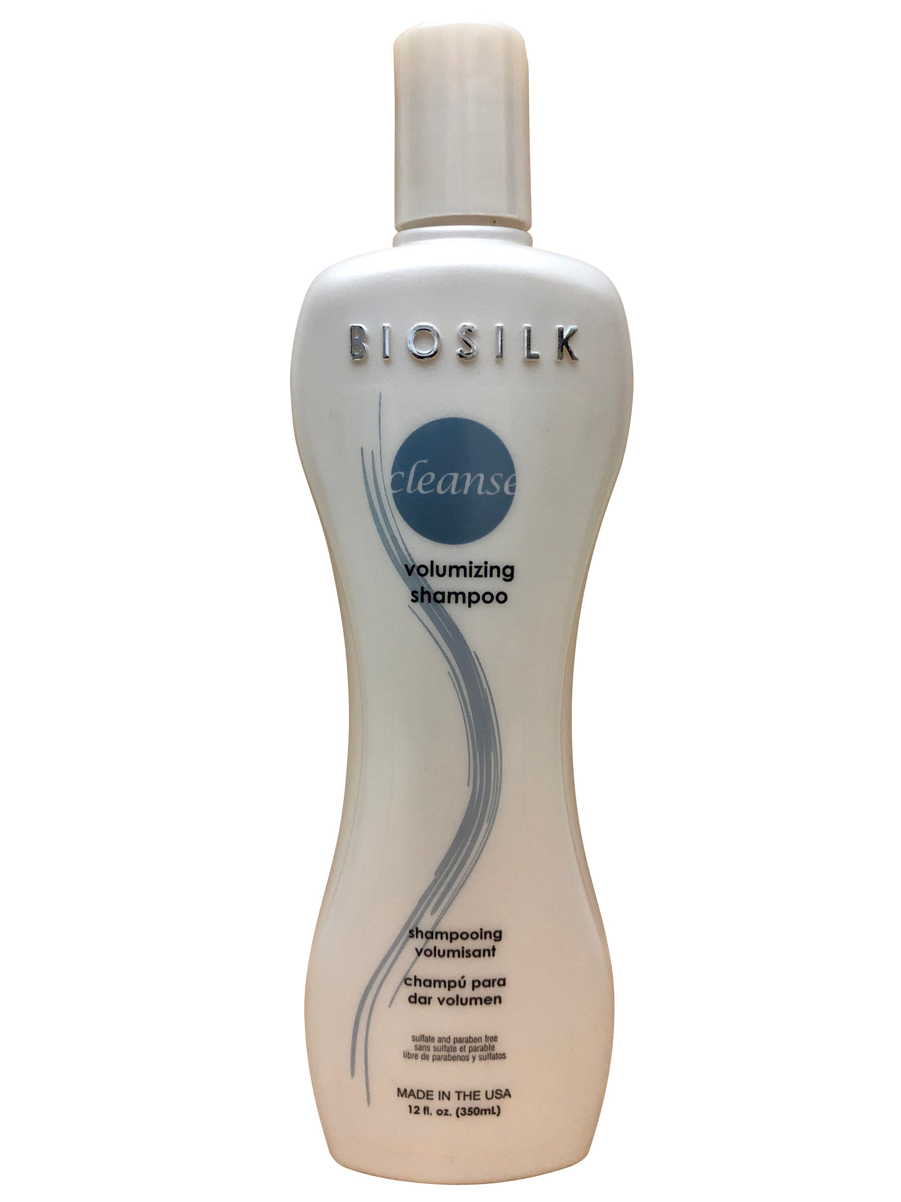 Biosilk Volumizing Shampoo Fine & Thin Hair Sulfate & Paraben Free 12 OZ