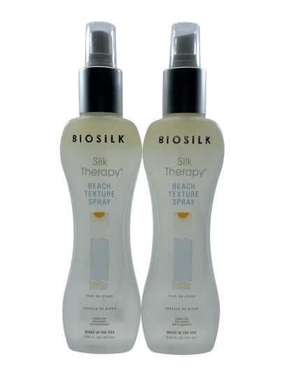 Biosilk Silk Therapy Beach Texture Spray 5.64 OZ Set of 2