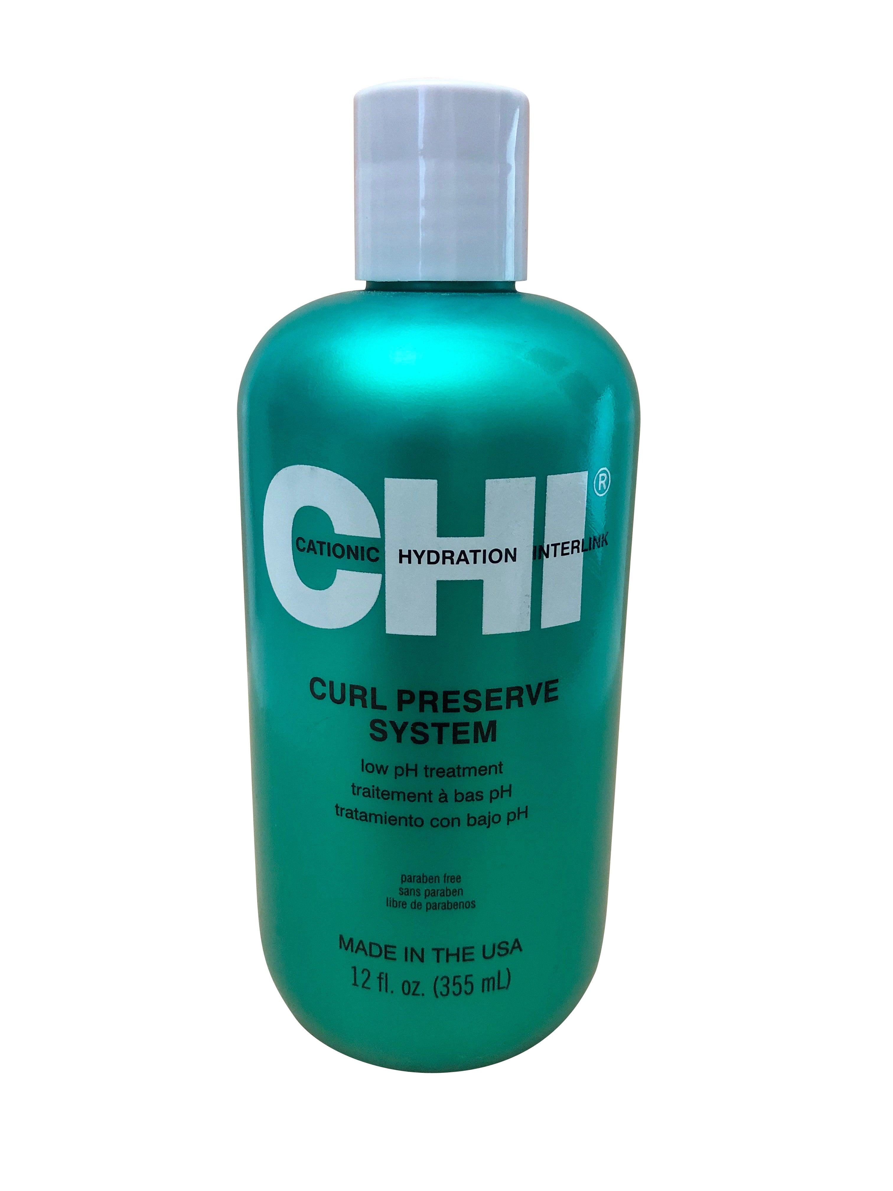 CHI Curl Preserve System Low PH Treatment 12 OZ