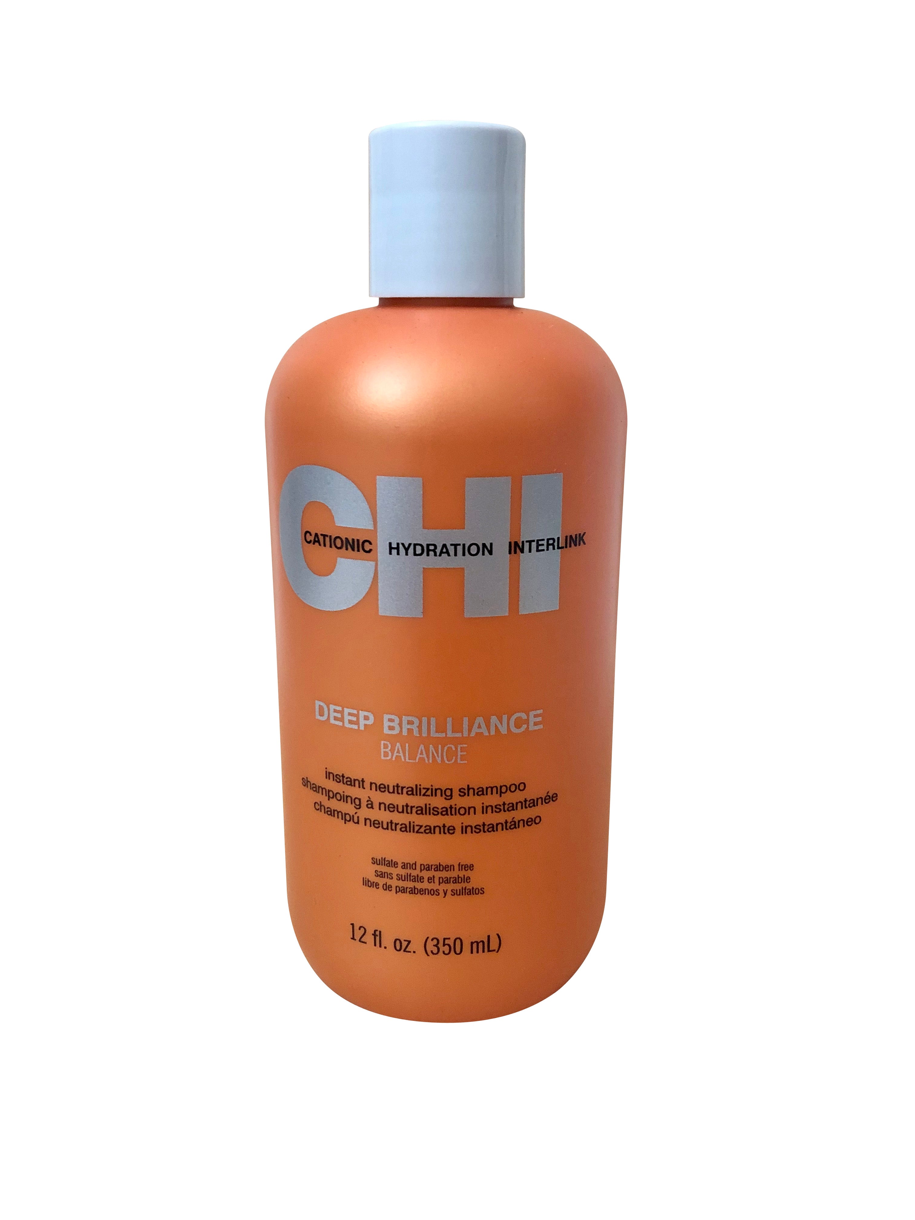 CHI Deep Brilliance Instant Neutralizing Shampoo 12 OZ