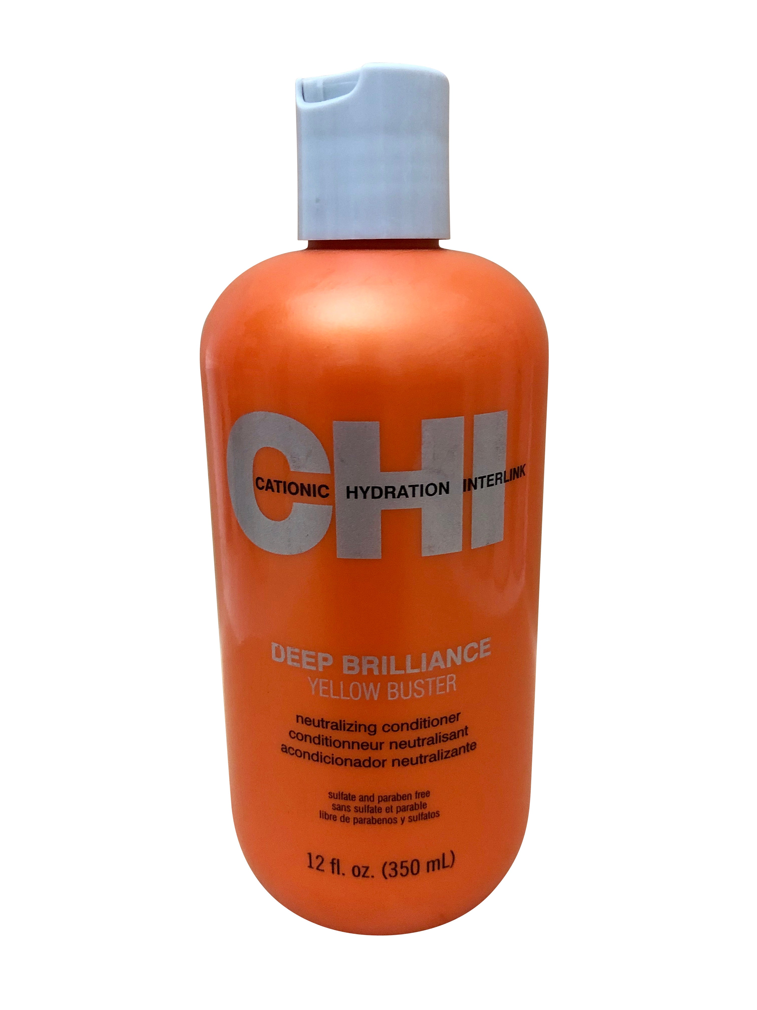 CHI Deep Brilliance Yellow Buster Neutralizing Conditioner 12 OZ