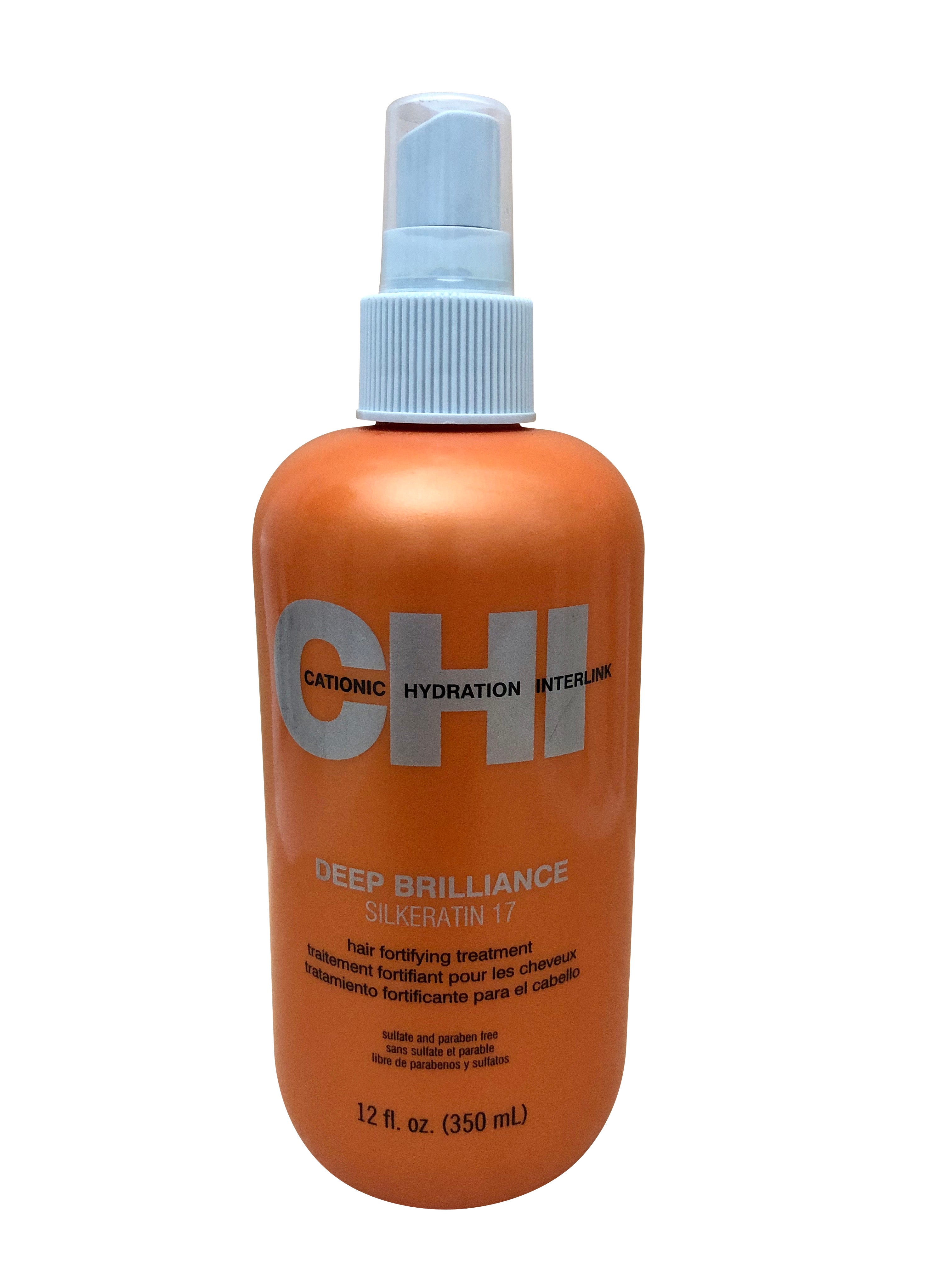 CHI Deep Brilliance Silkeratin 17 Hair Forifying Treatment 12 OZ