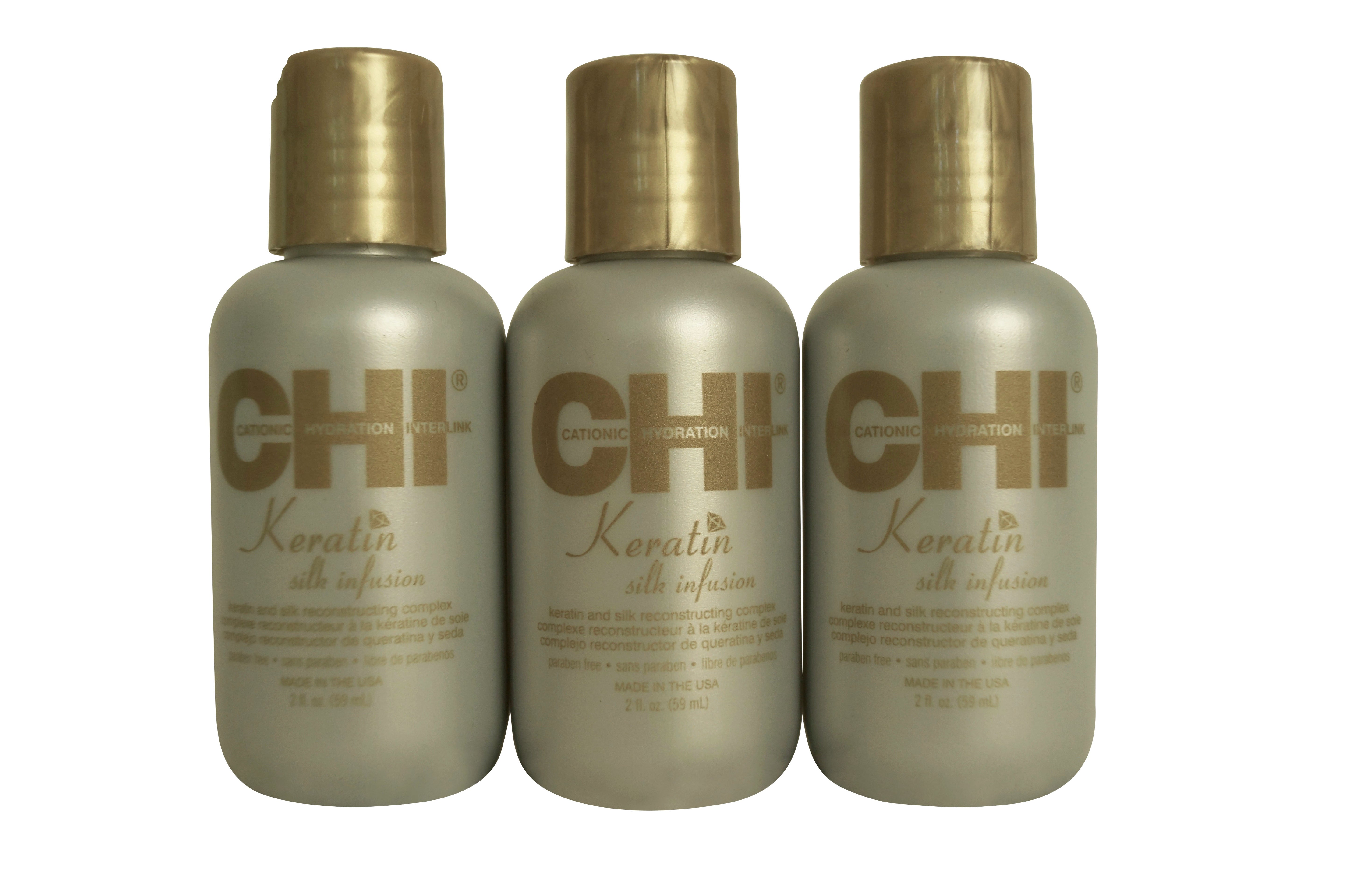 CHI Keratin Silk Infusion 2 OZ set of 3