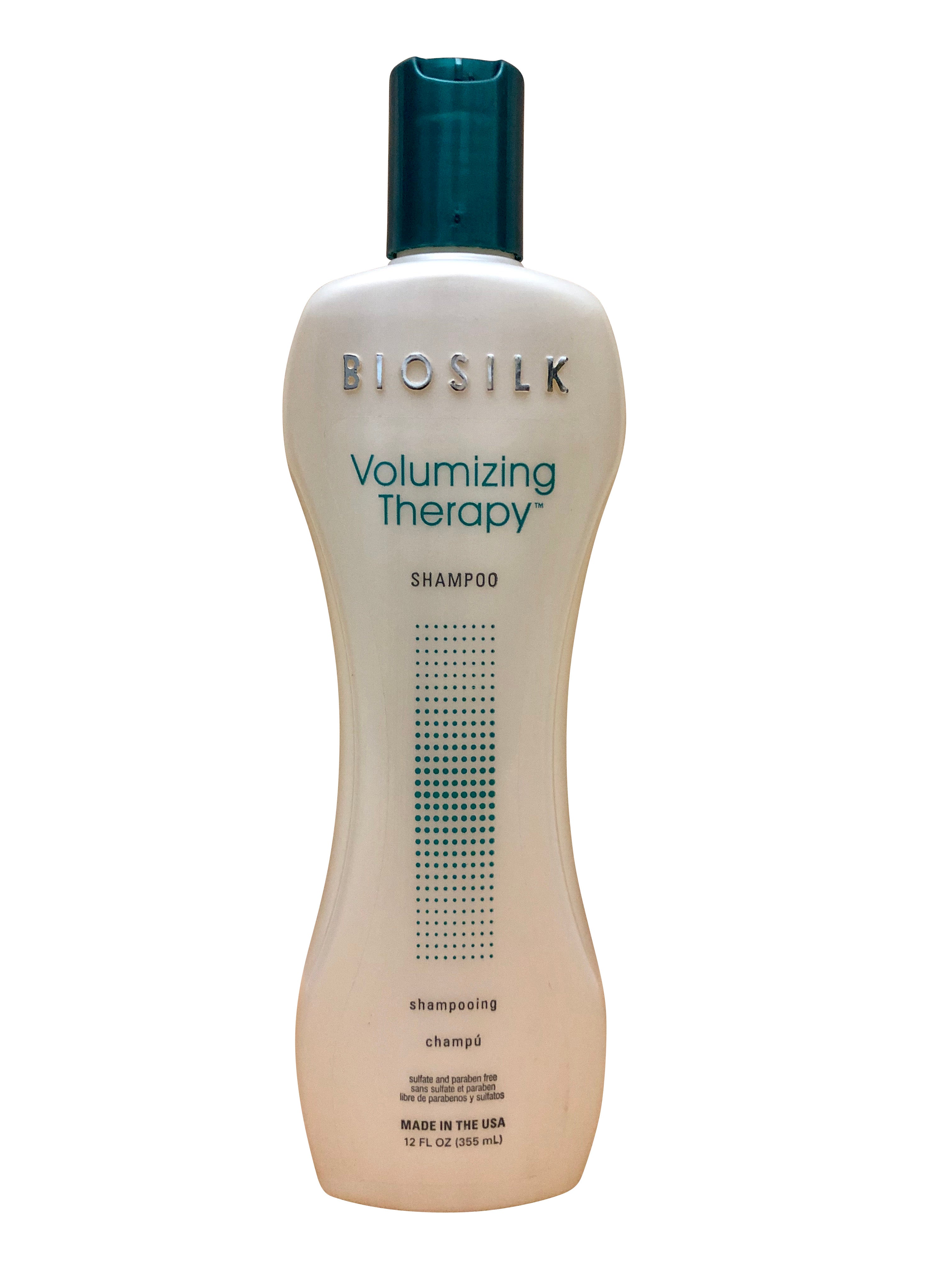 Biosilk Volumizing Therapy Shampoo Fine & Thin Hair Sulfate & Paraben Free 12 OZ