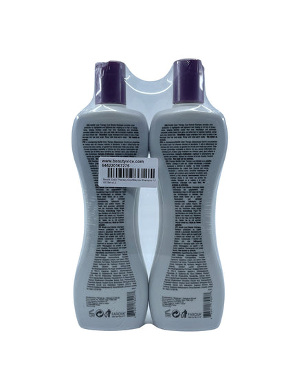 Biosilk Color Therapy Cool Blonde Shampoo DUO 12 OZ Each