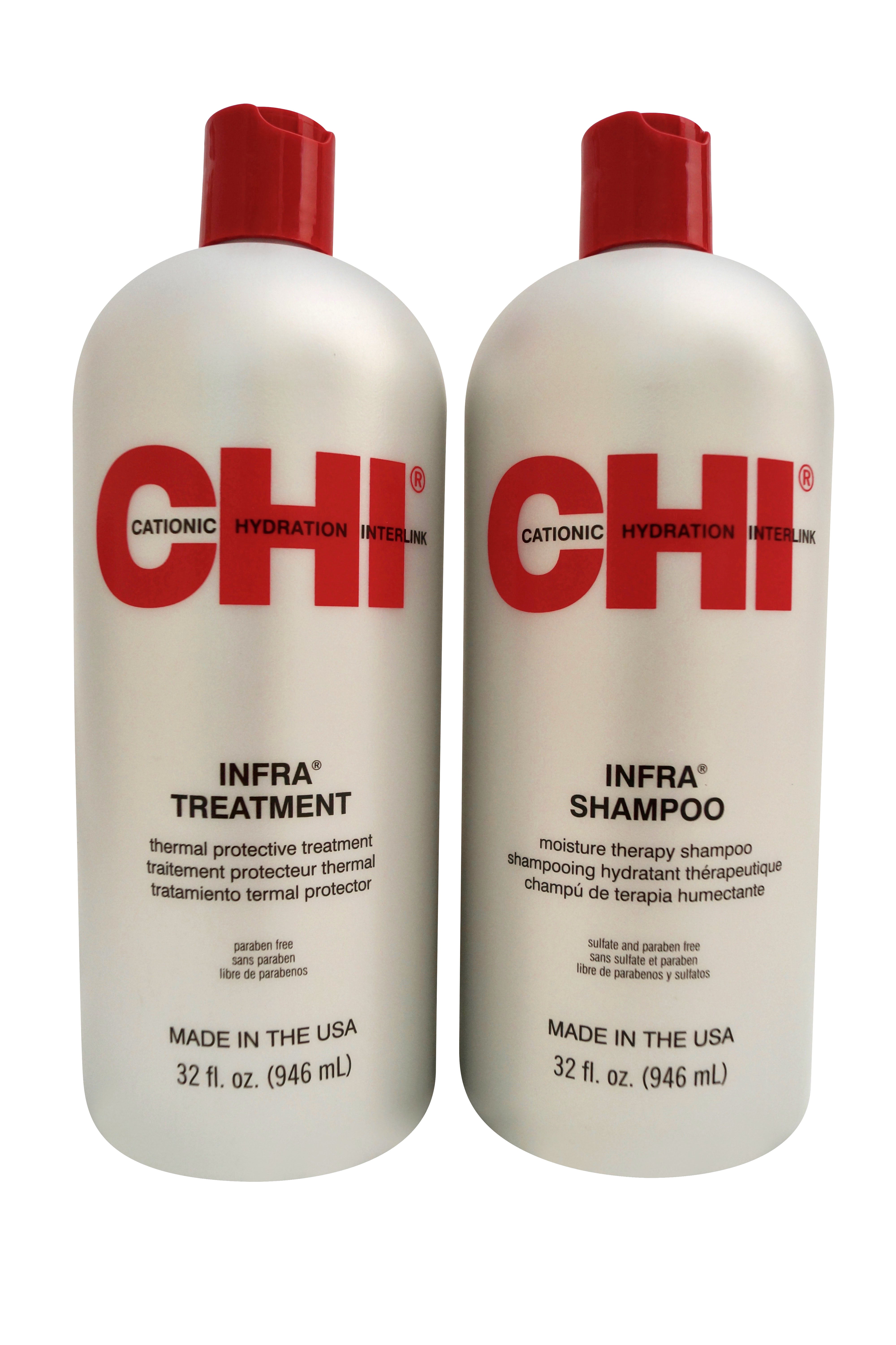 CHI Infra Duo Shampoo & Treatment Set 32 OZ