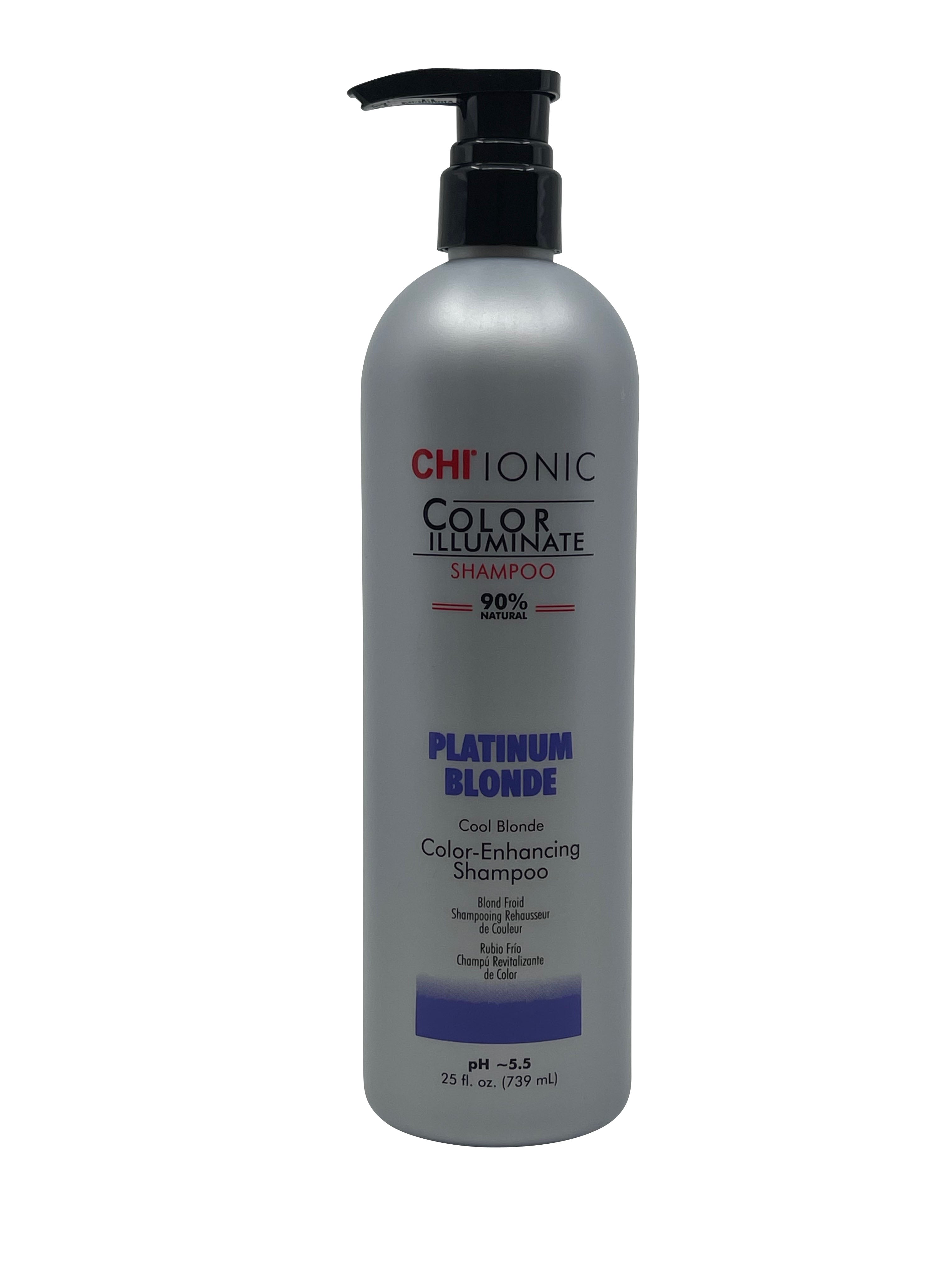 CHI Ionic Color Enhancing Shampoo PH 5.5 Platinum Blonde Cool Blonde 25 OZ