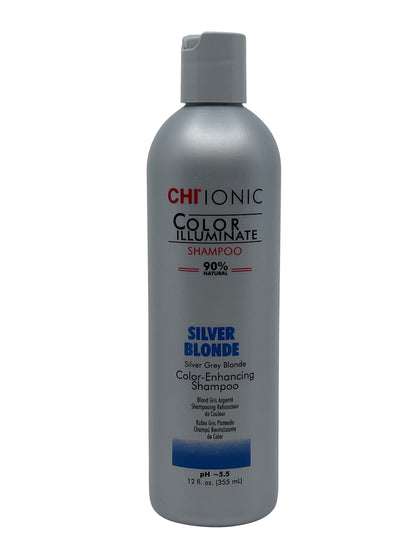 CHI Ionic Color Enhancing Shampoo PH 5.5 Silver Grey Blonde Cool Blonde 12 OZ