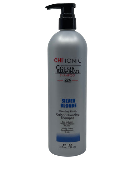 CHI Ionic Color Enhancing Shampoo PH 5.5 Silver Grey Blonde Cool Blonde 25 OZ