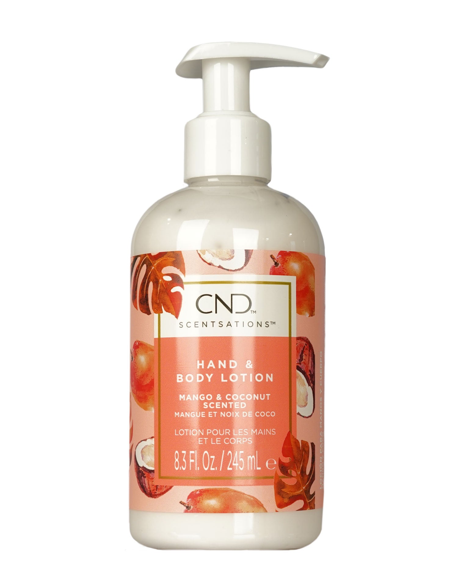 CND Scentsations Hand & Body Lotion Mango & Coconut Scented 8.3 OZ